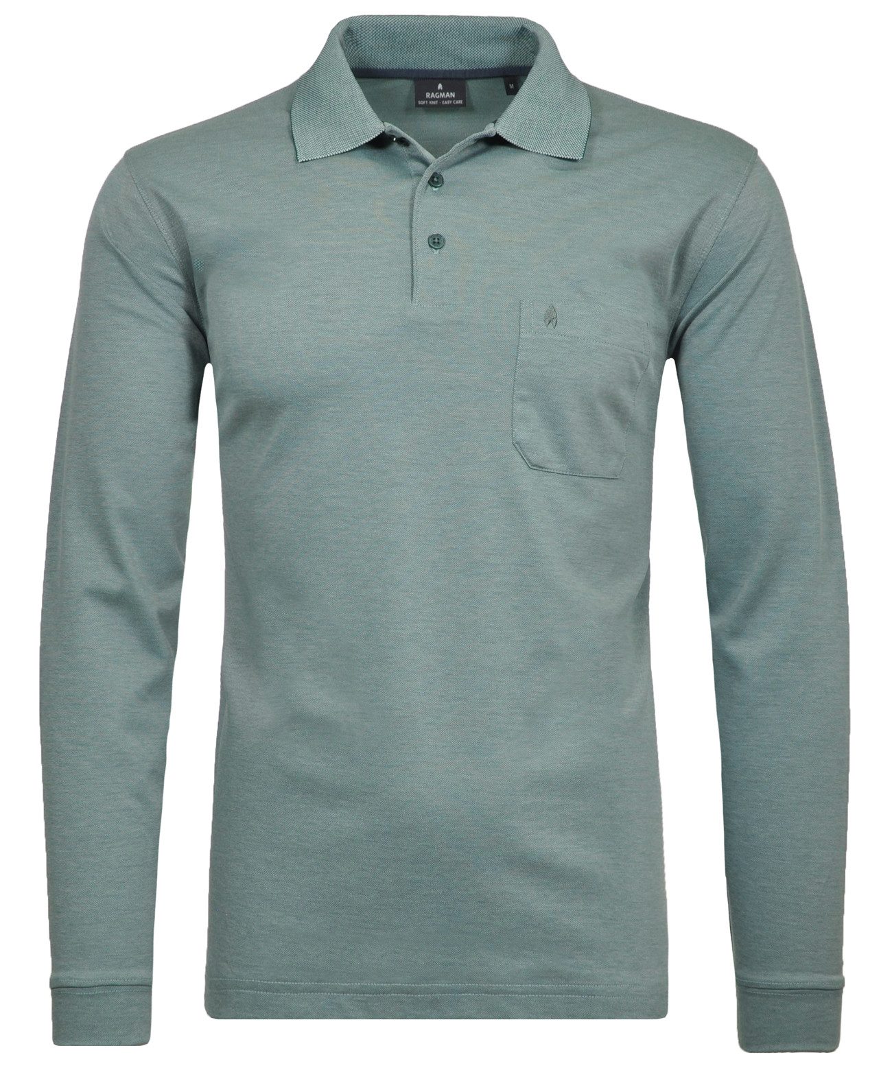 RAGMAN Langarm-Poloshirt günstig online kaufen