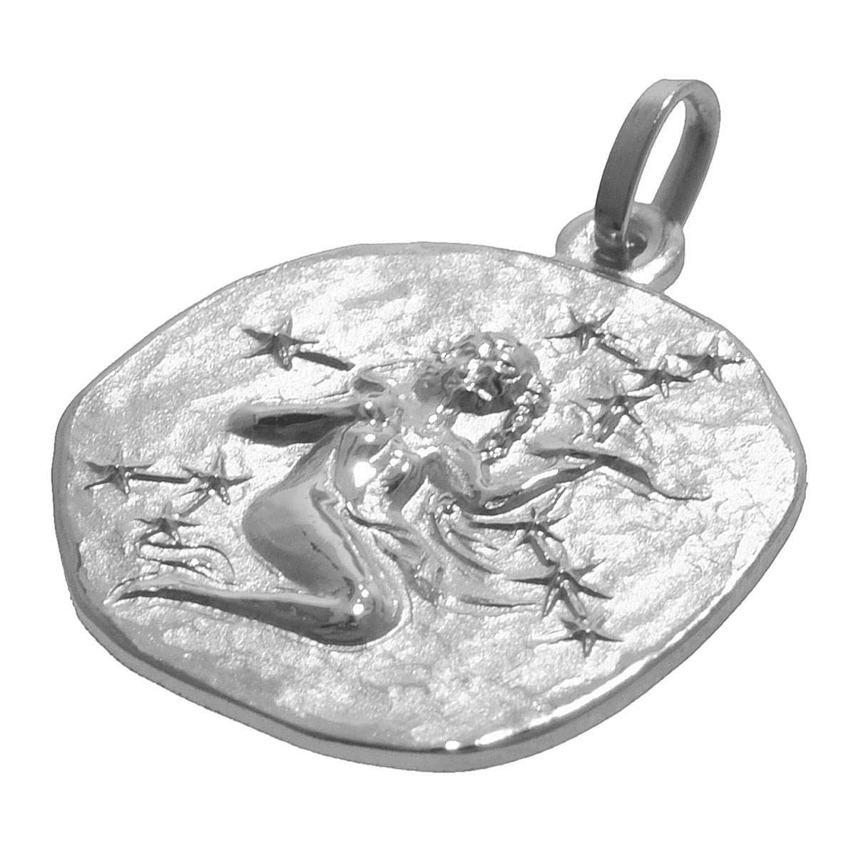 trendor Kette mit Anhänger 08441-09, Sternzeichen Jungfrau mit 925 Silber Ø 16 mm – Bild 2 von 5