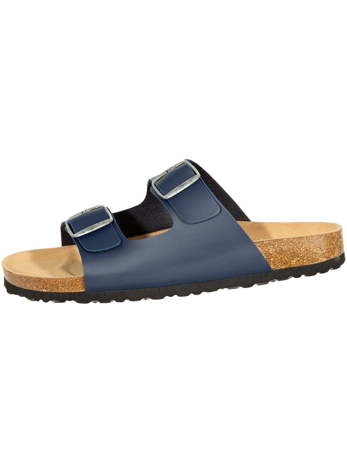 SALIHA Bioline Pantolette blau Pantolette