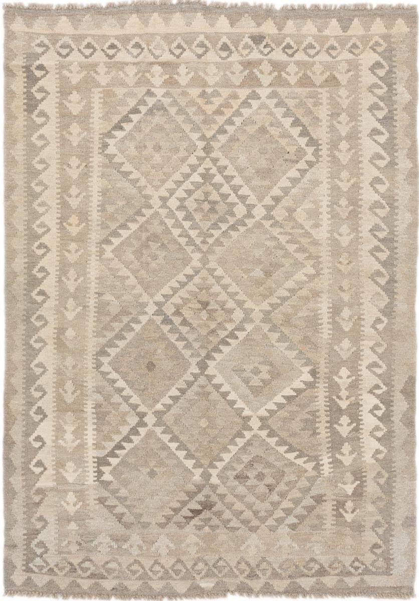 Orientteppich Kelim Afghan Heritage mm Trading, Nain Moderner Höhe: 3 Orientteppich, 120x169 Handgewebter rechteckig