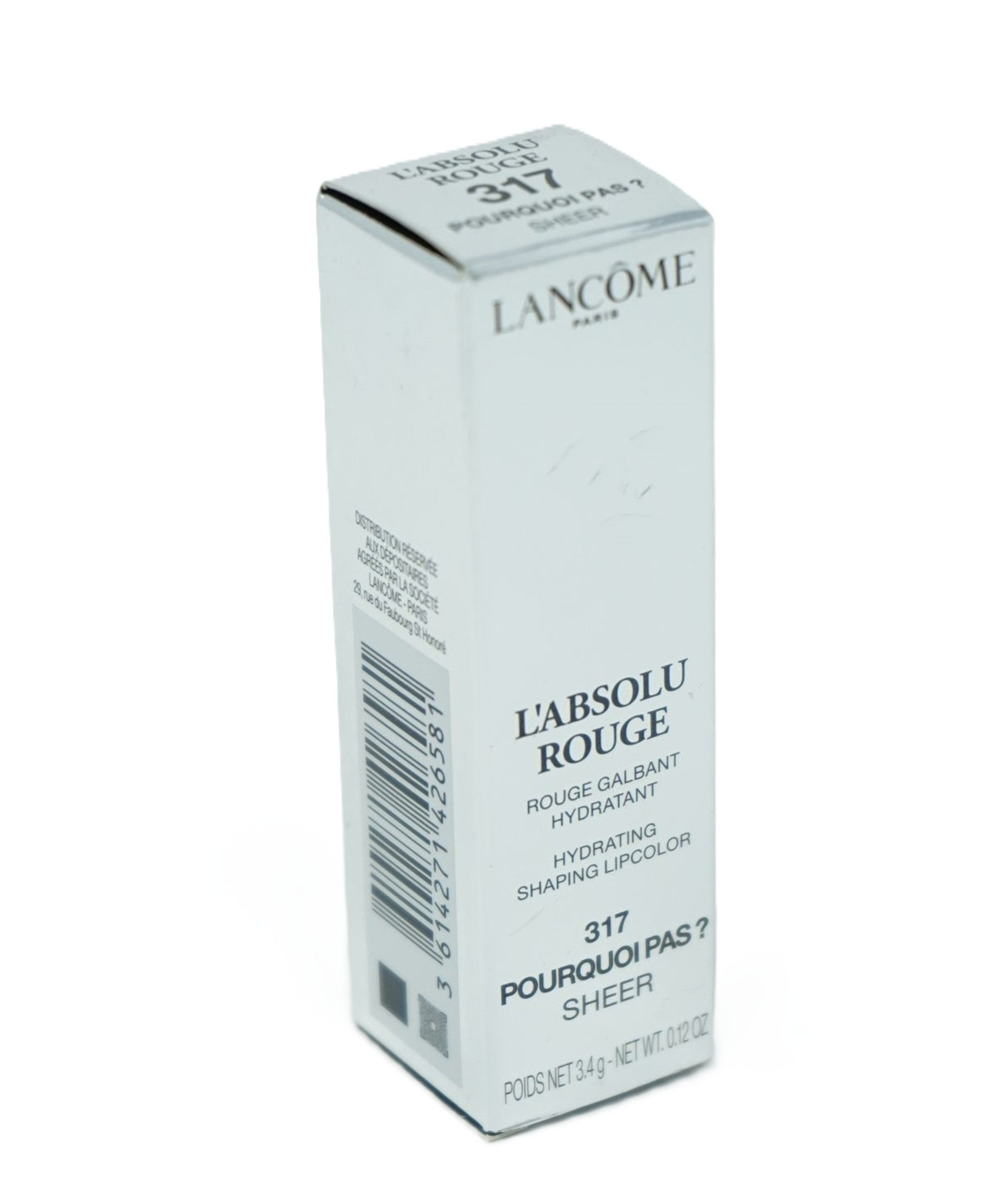 LANCOME Lippenstift Lancome L'Absolu Rouge Drama Matte Lipstick 317 Pourquoi pas sheer