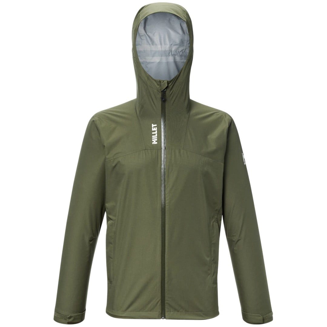 Millet Regenjacke Seneca 2.5 Lagen (wasserdicht, atmungsaktiv) dunkelgrün Herren