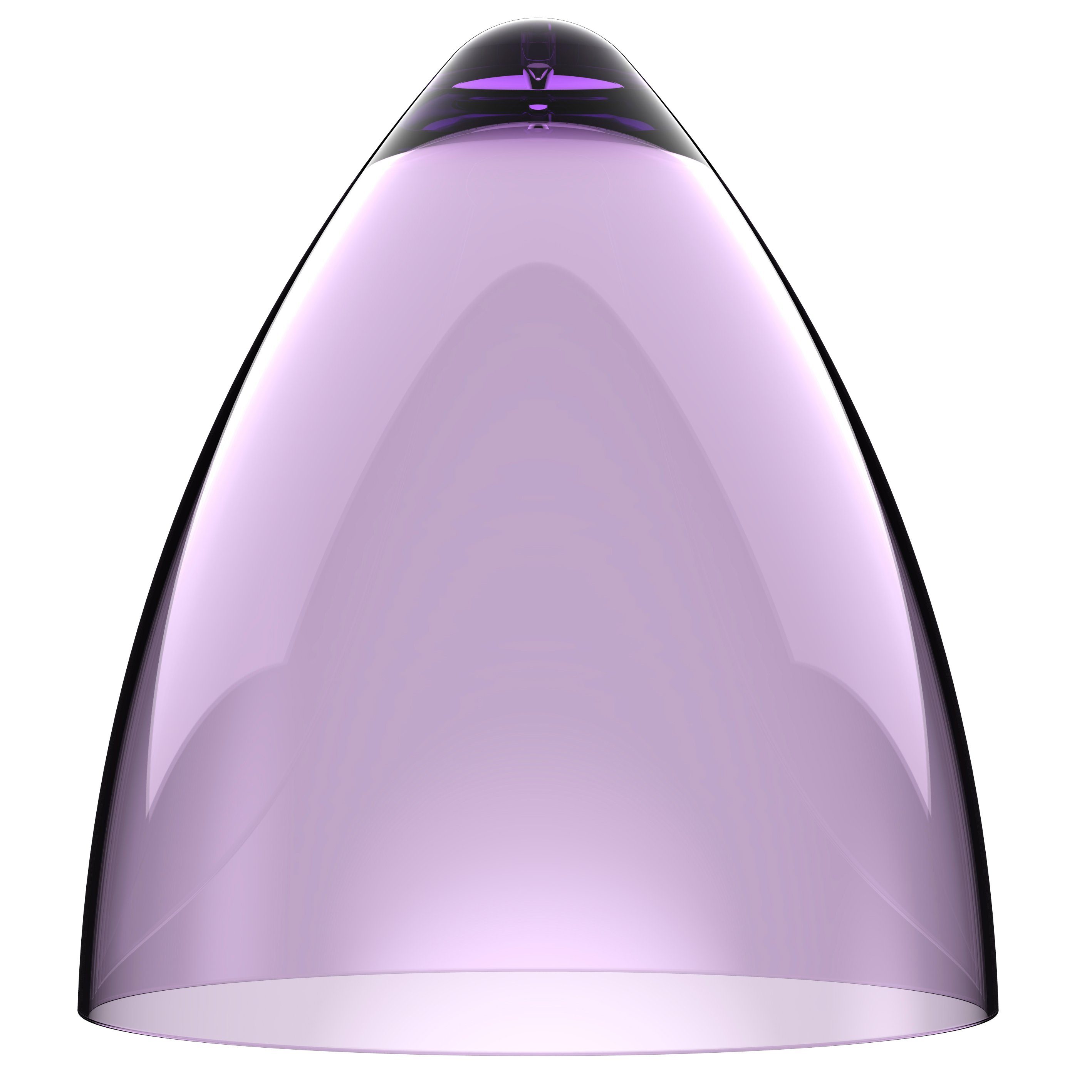 Nordlux Pendelleuchte Pendelschirm Funk 27 lila Shade Clear Purple, ohne Leuchtmittel