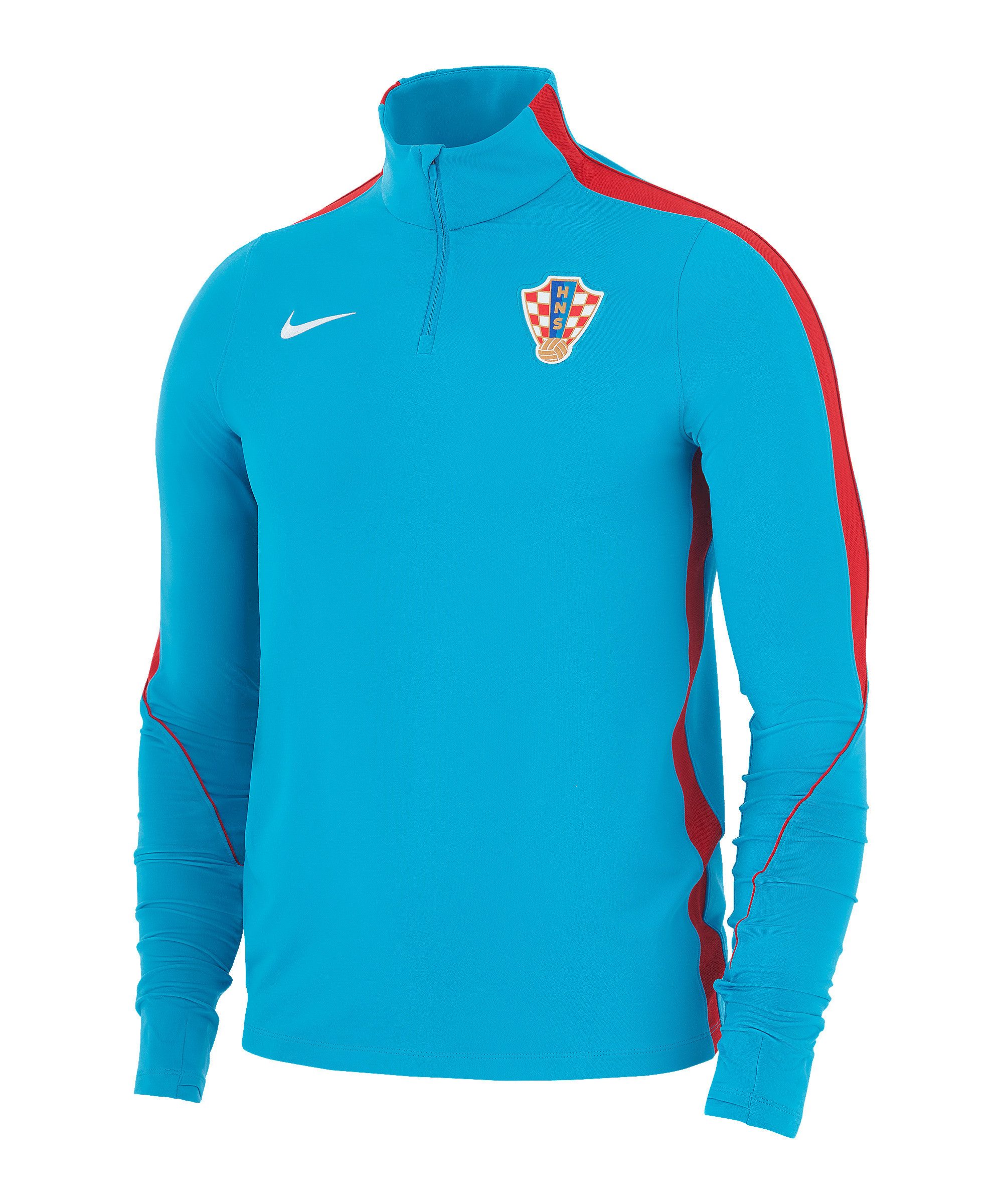 Nike Sweatshirt Nike Performance HNS Kroatien Strike Drilltop Polyester