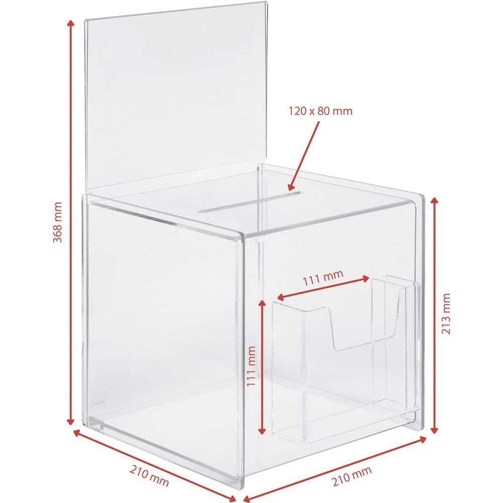 Sigel Aufbewahrungsbox Sigel Aktionsbox mit Einwurf, günstig online kaufen