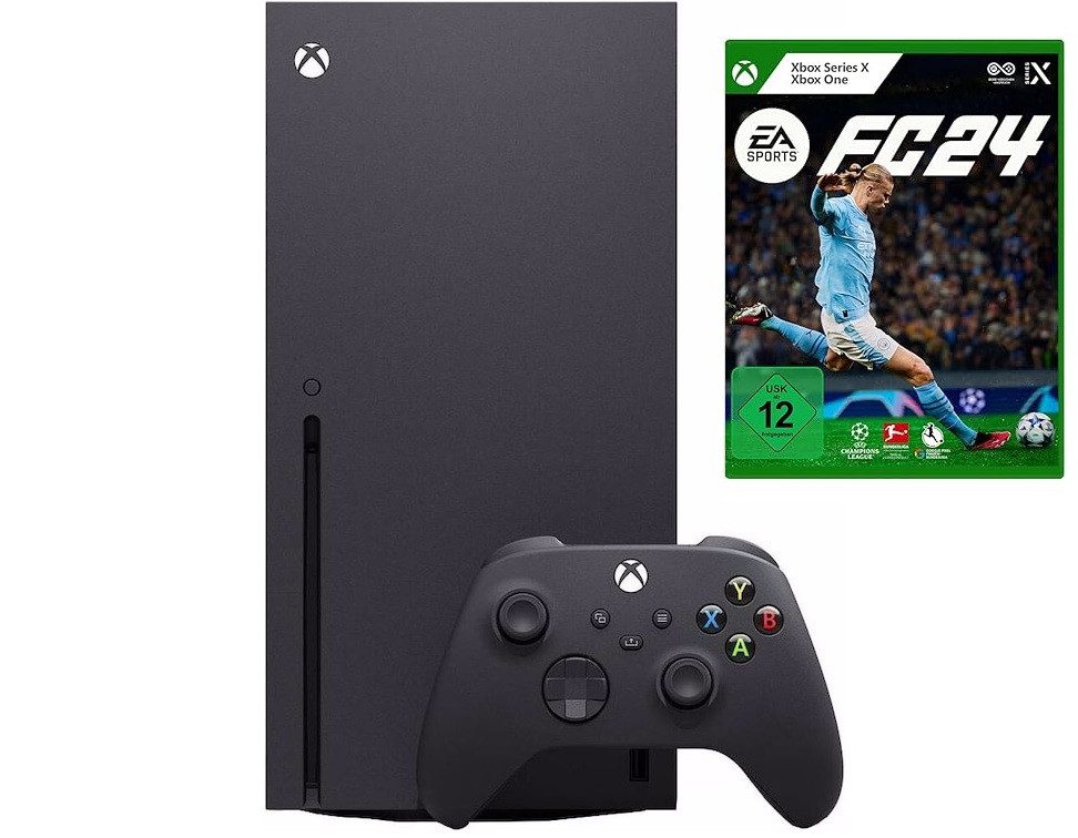 Xbox Series X Konsole 1TB inkl. Controller + FC 24 Spiel