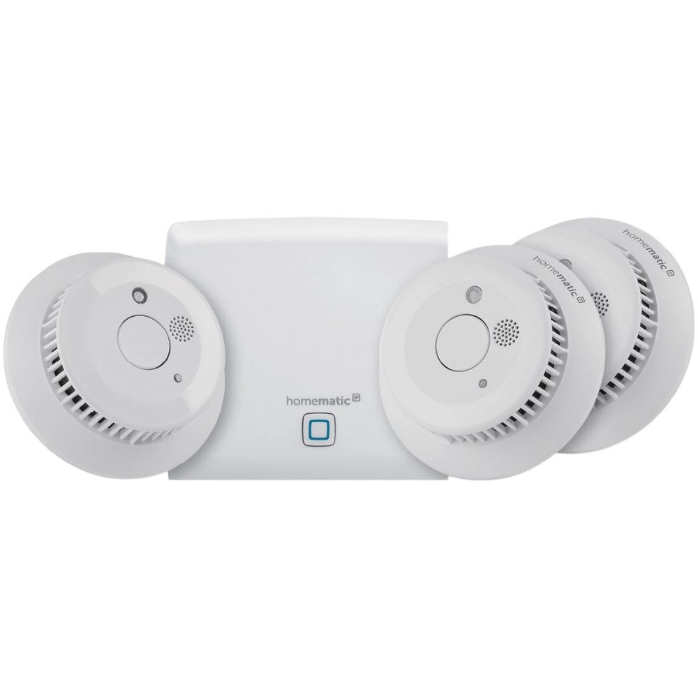 Homematic IP Starter Set - Rauchwarnmelder - weiß Rauchmelder