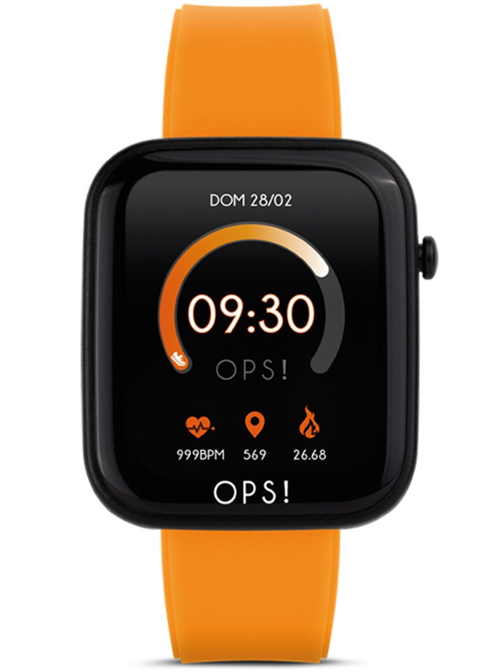 OPS! OBJECTS Quarzuhr OPS!SMART OPSSW-08 Active Smartwatch Unisex Uhr 38