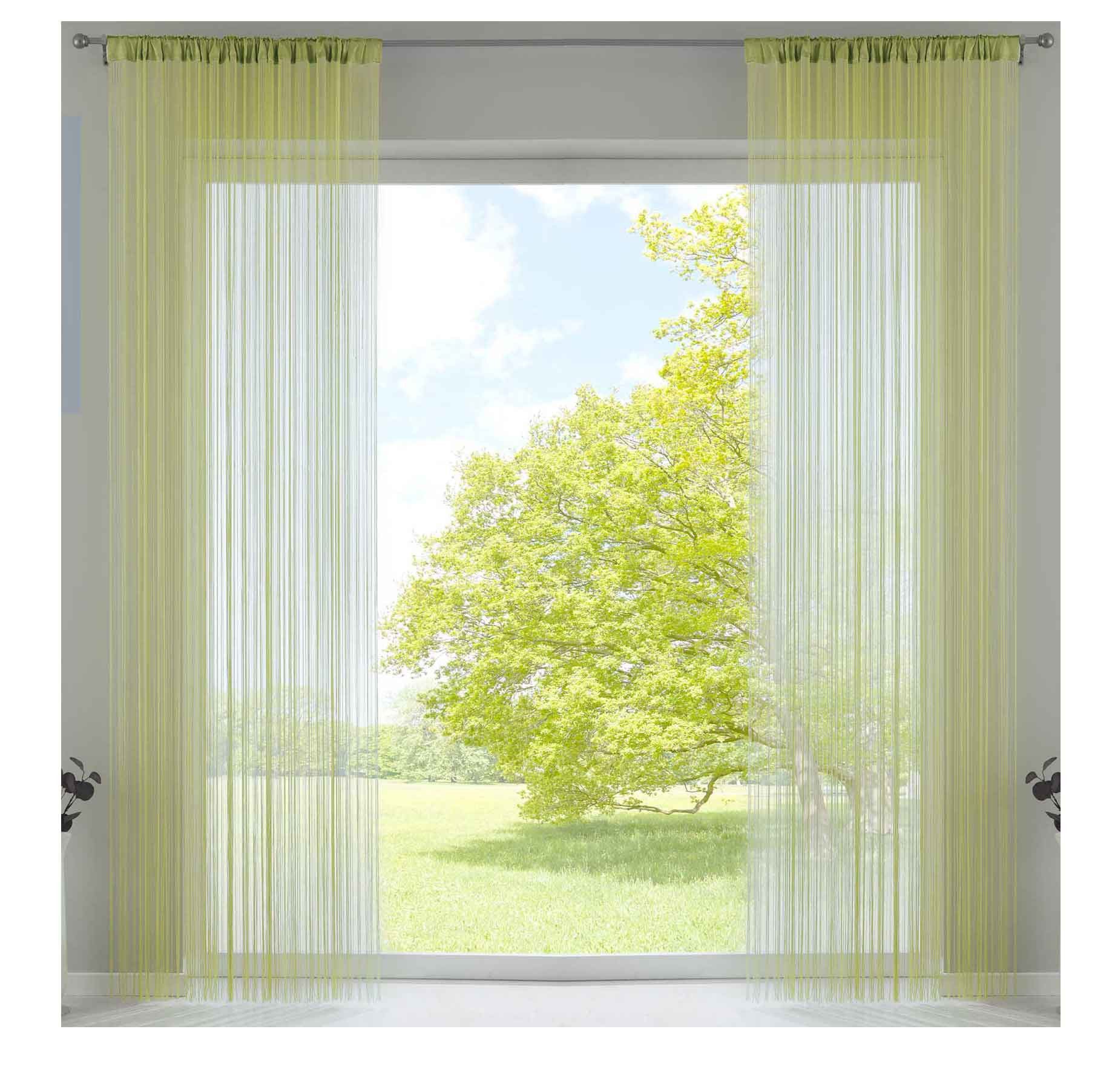 Gardinenbox Gardine, Kräuselband (2 St), transparent, günstig online kaufen