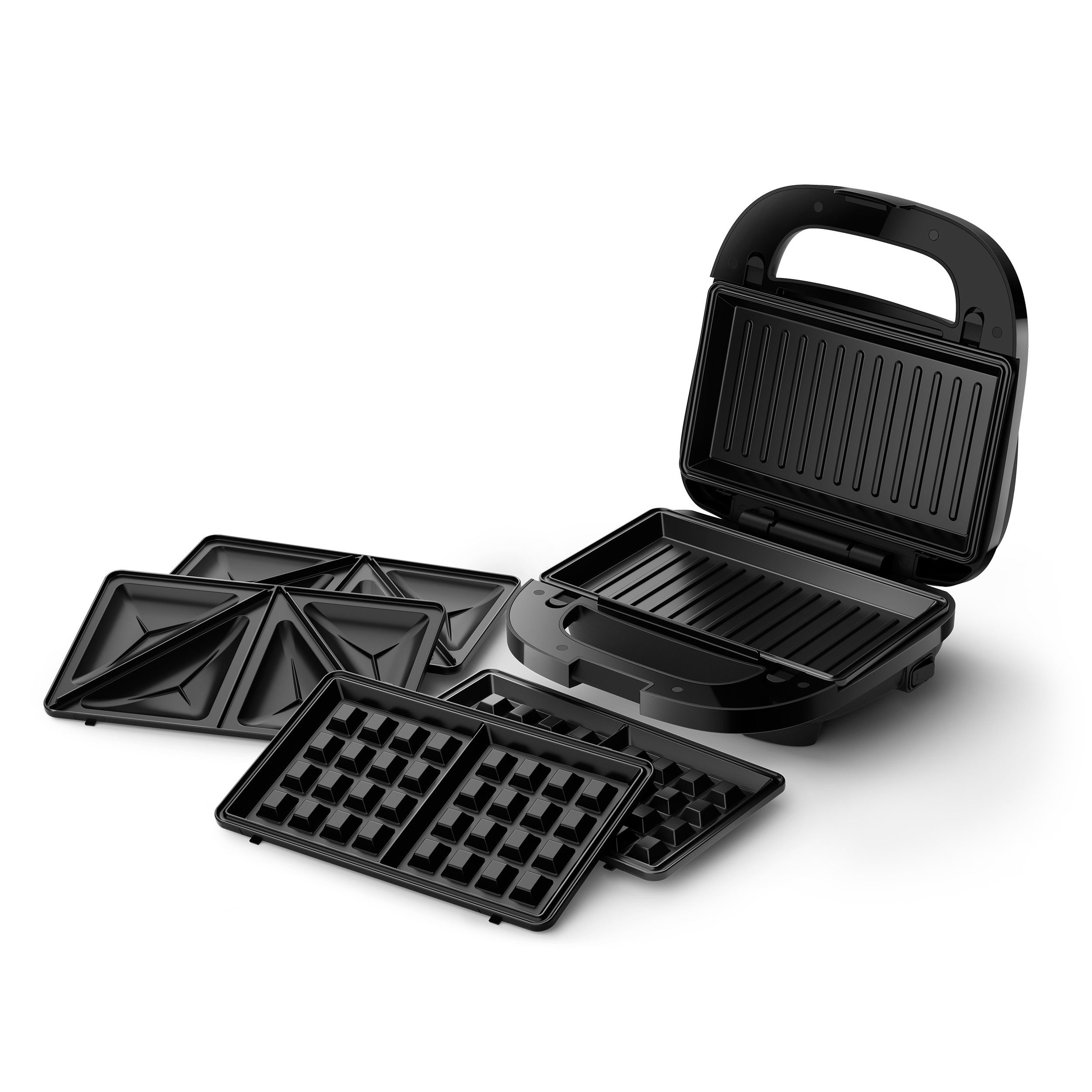 Sandwichmaker 5000 Series HD2350/80, mit 3 austauschbaren Plattensätzen