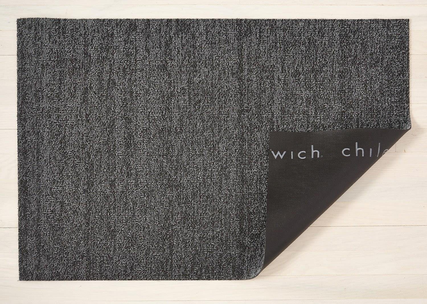 Chilewich Fußmatte Heathered Grey 61 x 91 cm, rechteckig