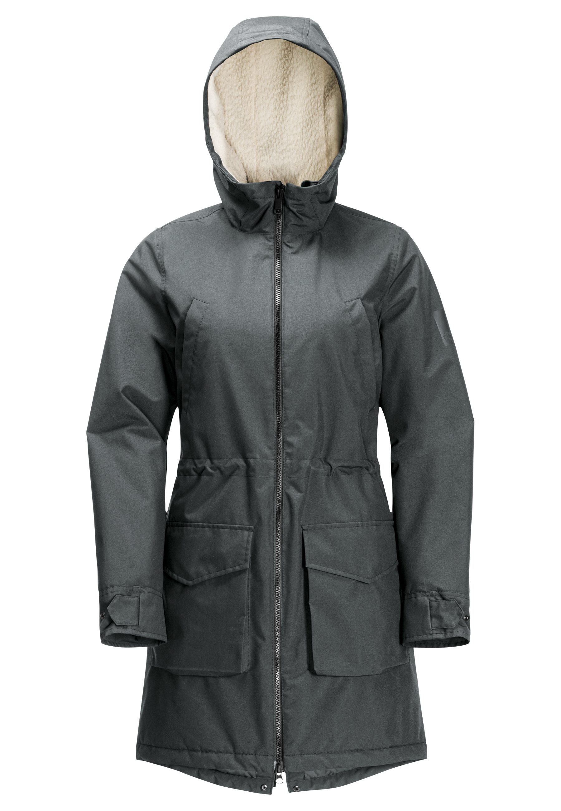 Jack Wolfskin Funktionsparka WINTER VILLAGE Wärmend, winddicht, Übergangsjacke