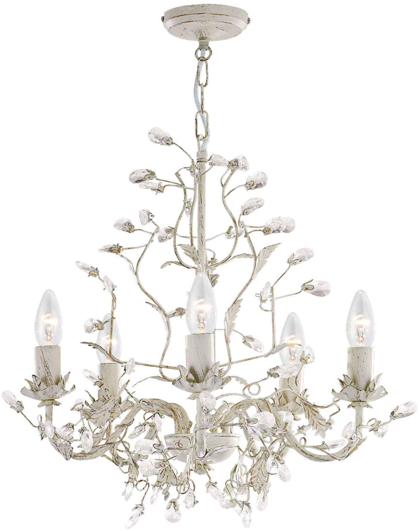 Searchlight Люстры Hängeleuchte Almandite, 5-flammig, ohne Leuchtmittel, Barock-Ambiente