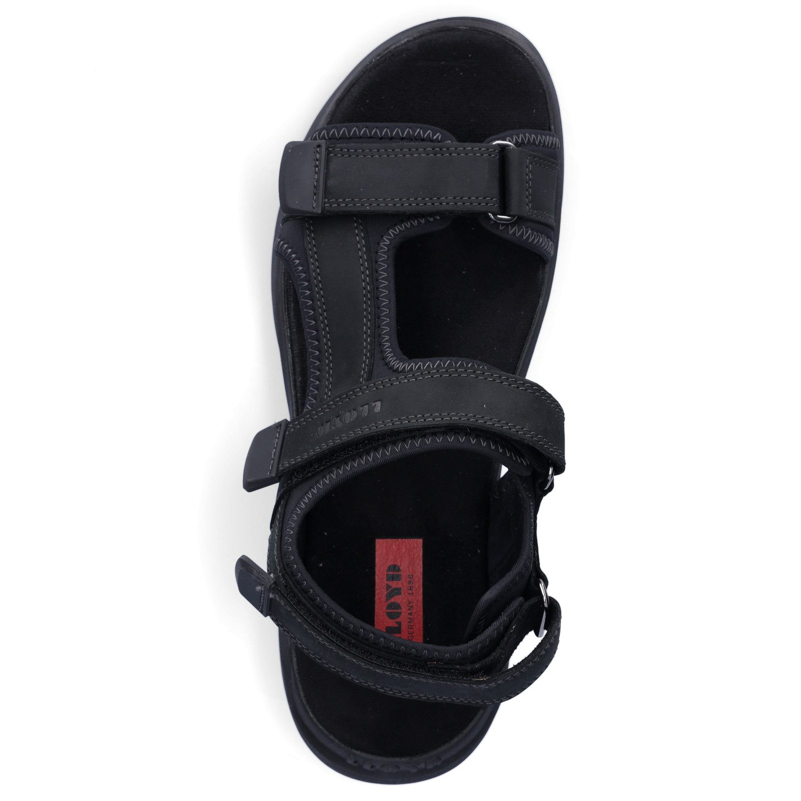 Lloyd Lloyd Herren Sandale Echo schwarz Sandale