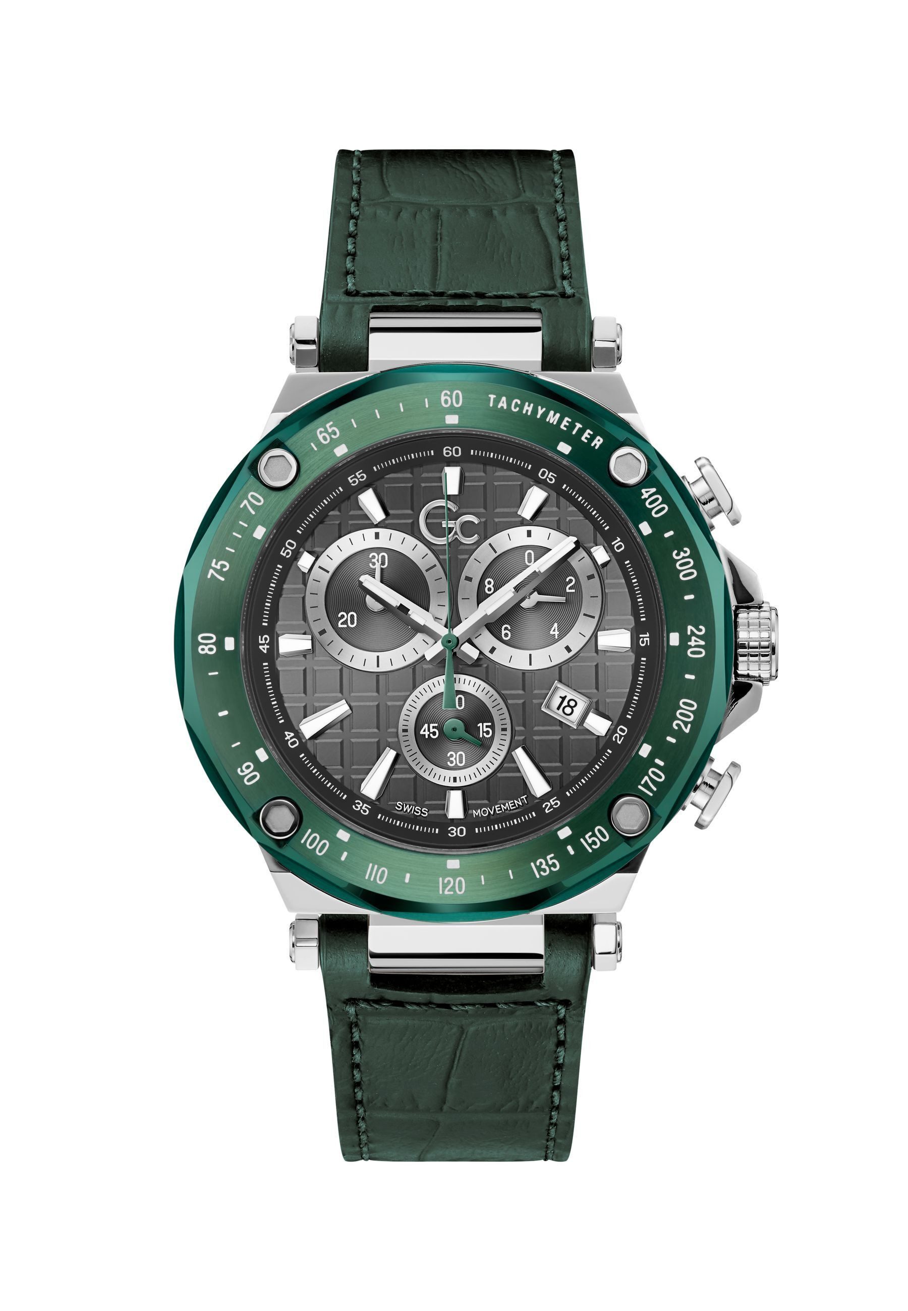 Guess Collection Quarzuhr Gc Spirit Sport, (1-tlg), Quartz Chronograph