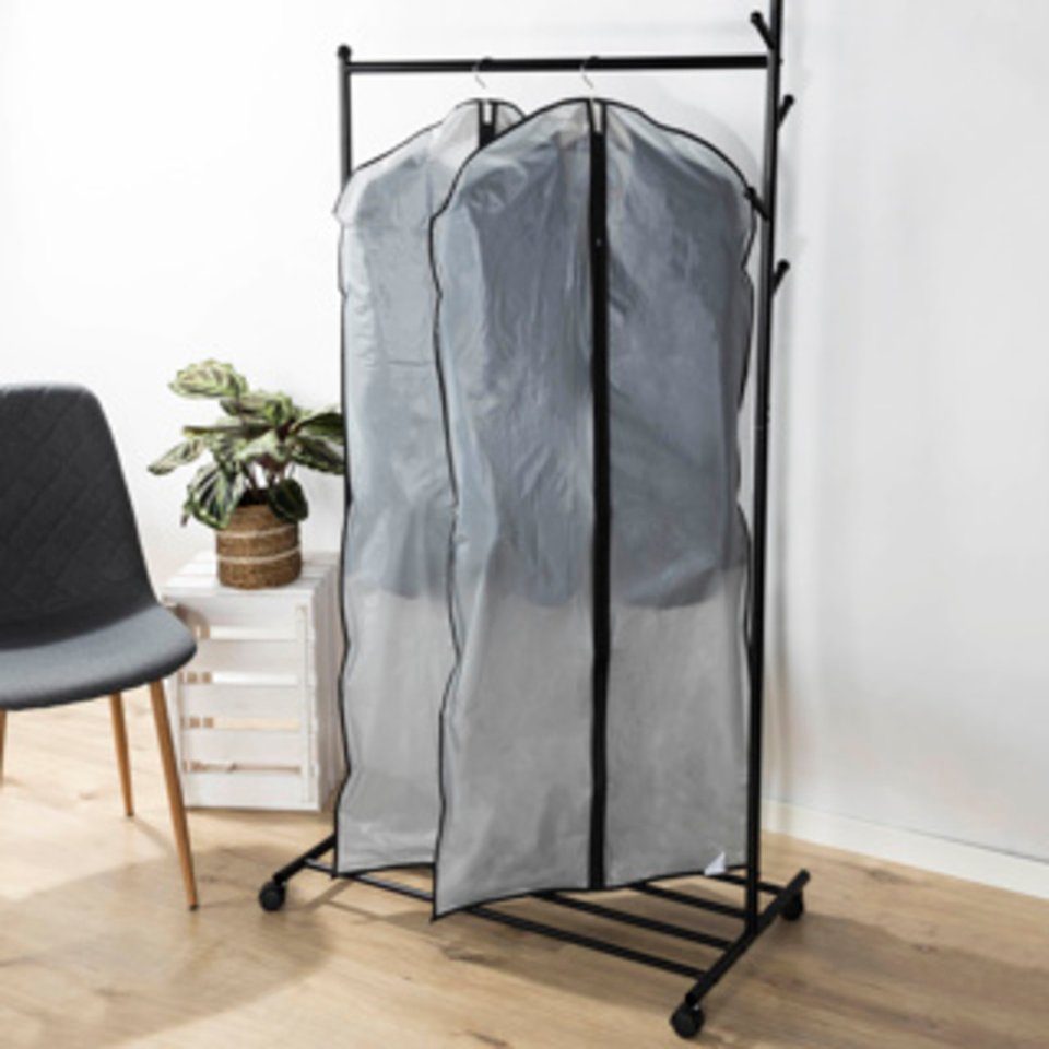 Haushalt International Kleidersack Kleidersack 2-er Set aus PEVA Maße: ca. 60 x 137cm (1 St)