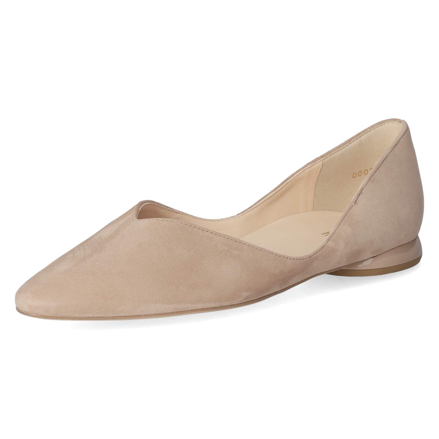 Högl Högl 11000021900 Damen Rauleder taupe Ballerina