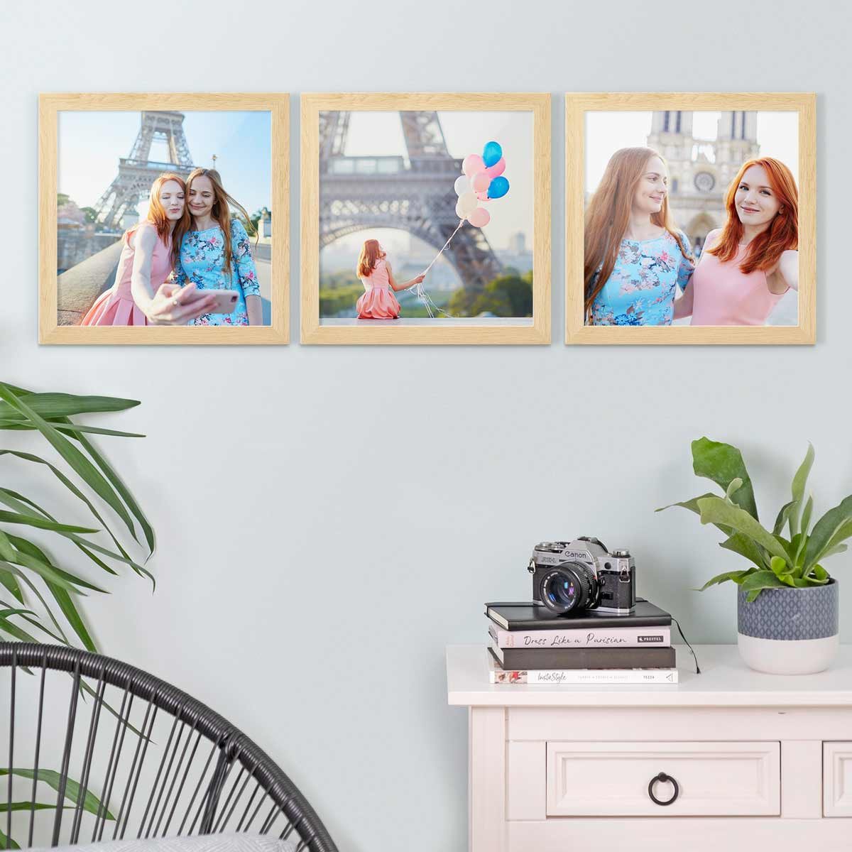 PHOTOLINI Bilderrahmen 3er Set breite Rahmen, günstig online kaufen