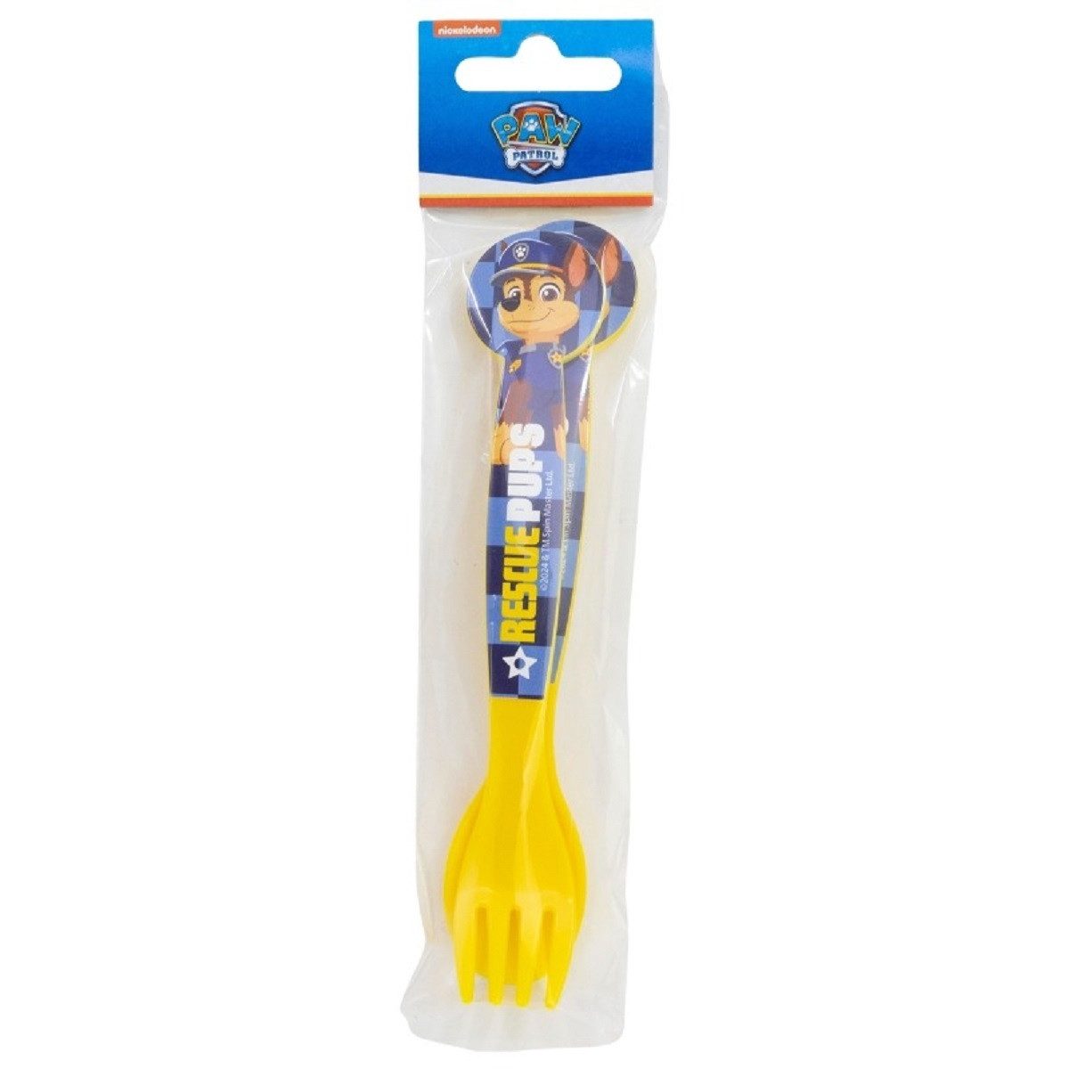 PAW PATROL Kinderbesteck Kinderbesteck Löffel und Gabel für Kinder (2-tlg), 1 Personen