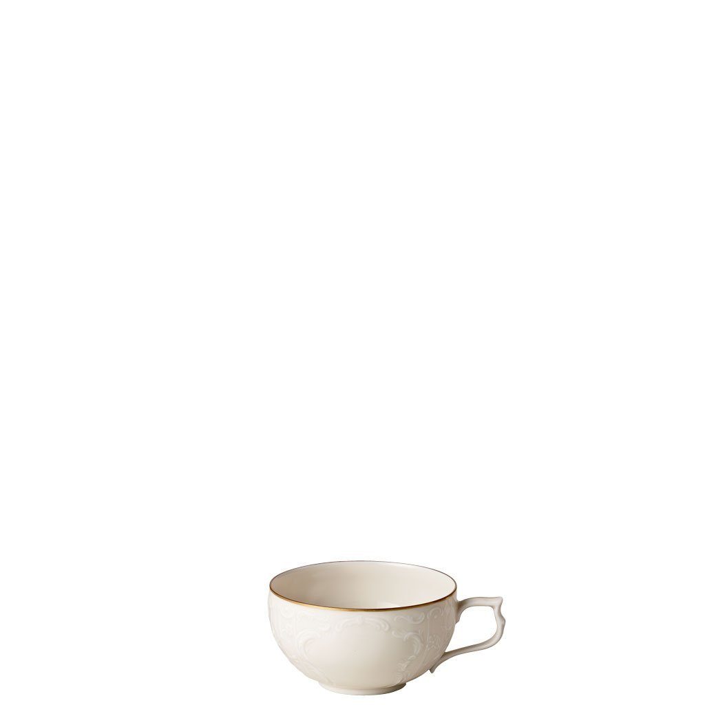 Rosenthal Tasse Sanssouci Elfenbein Gold Tee-Obertasse, Porzellan