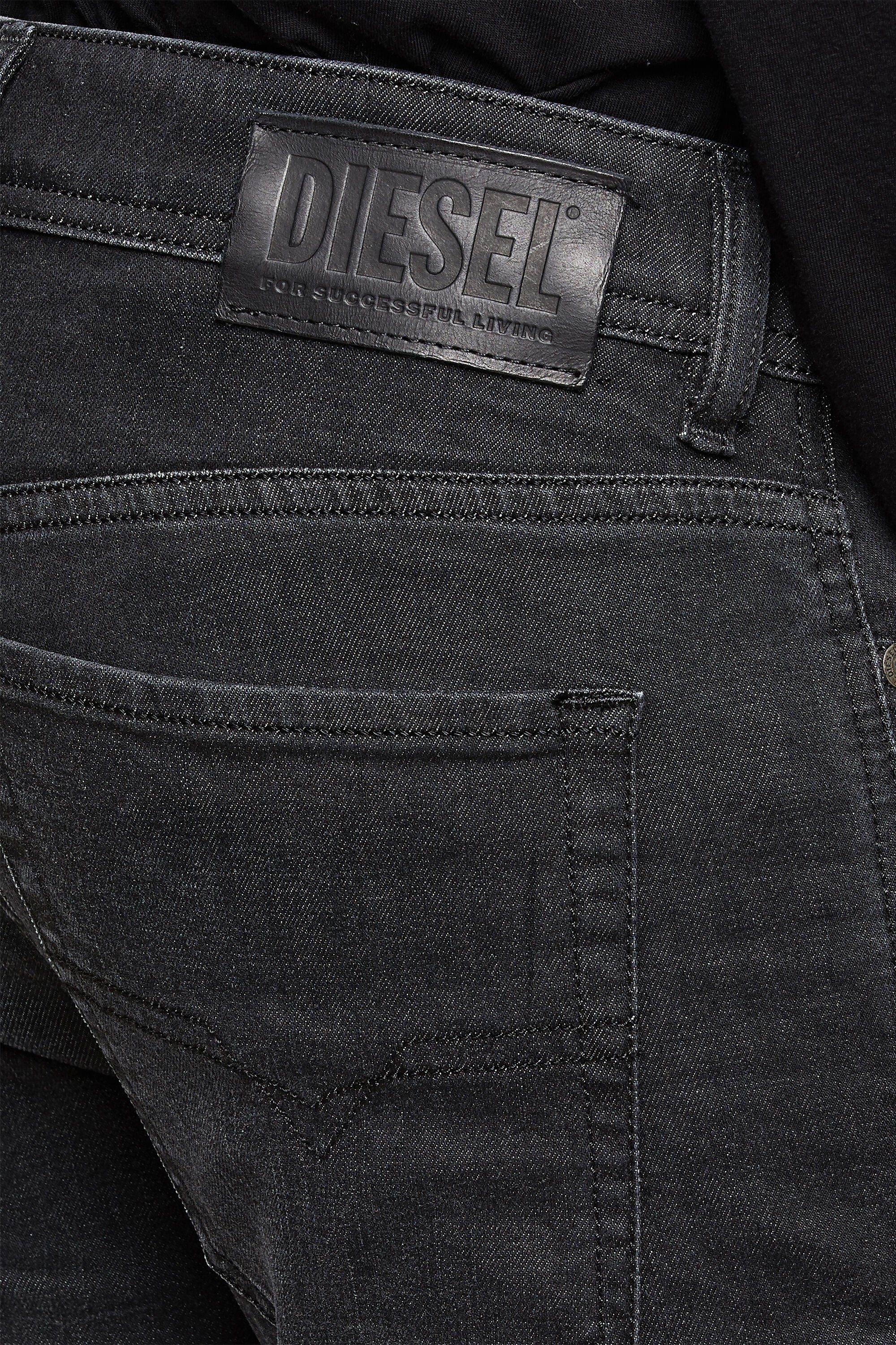 Sleenker-X Diesel - 009LY Waist Skinny-fit-Jeans Low