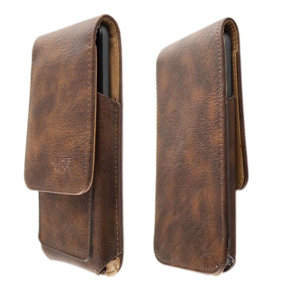 Handytasche caseroxx Handytasche Klappetui für Doro 8100, braun