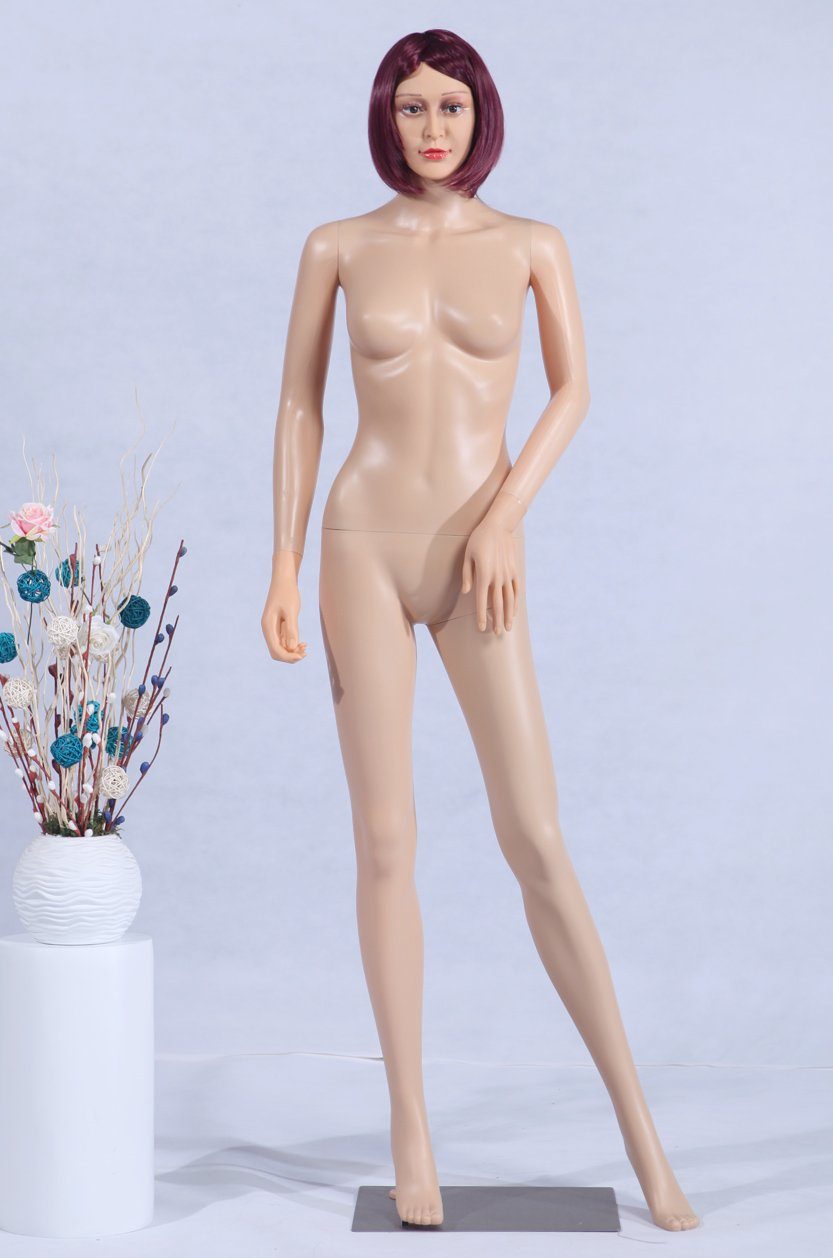 Eurotondisplay Schneiderpuppe Schaufensterpuppe mit 2 Kopfen und Perücken gratis weiblich, Nicht zutreffend