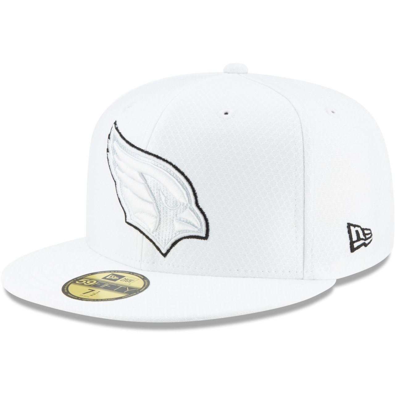 New Era Fitted 59Fifty Arizona Cardinals PLATINUM Cap Sideline NFL