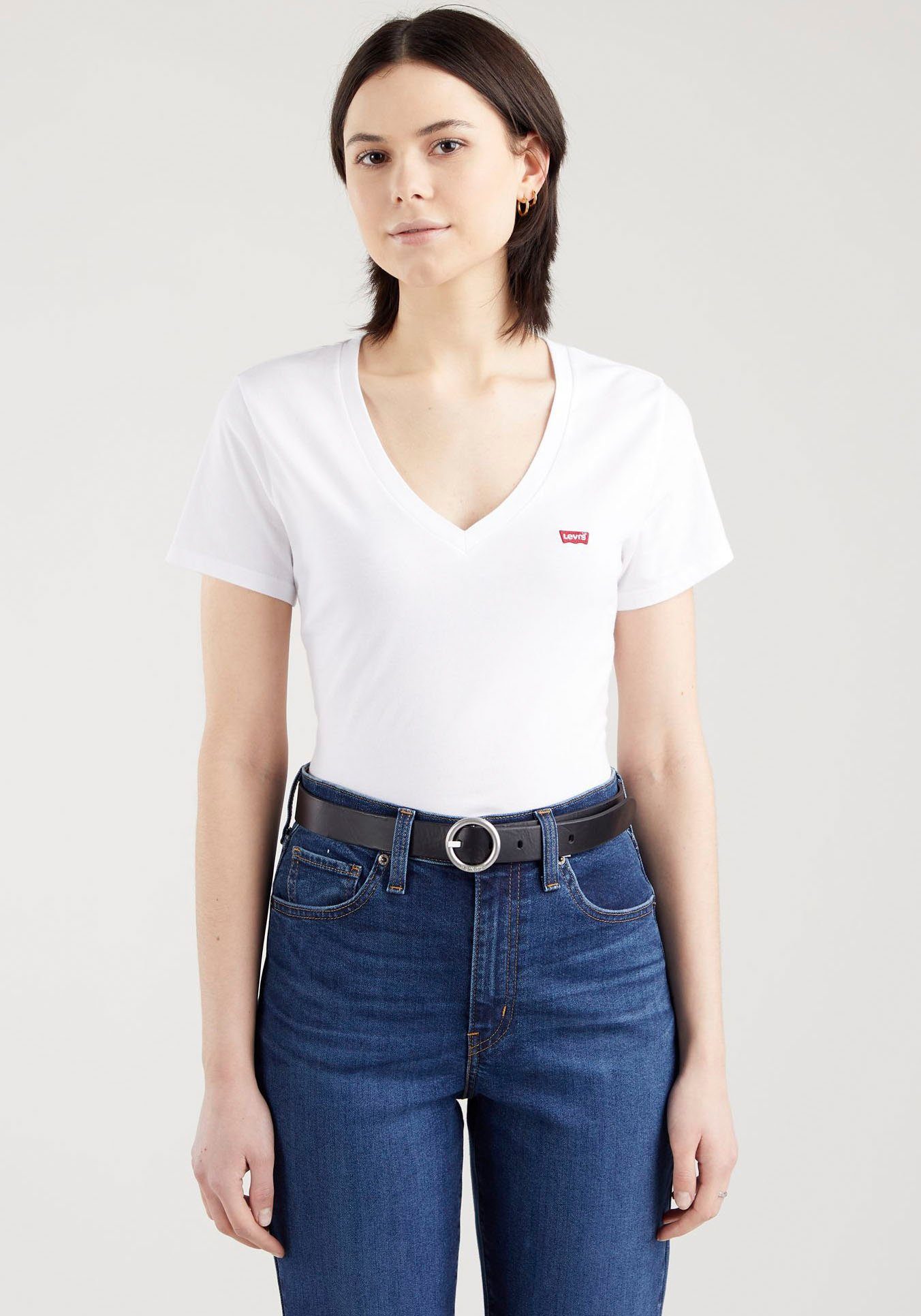 Levi's® schwarz, T-Shirt weiß