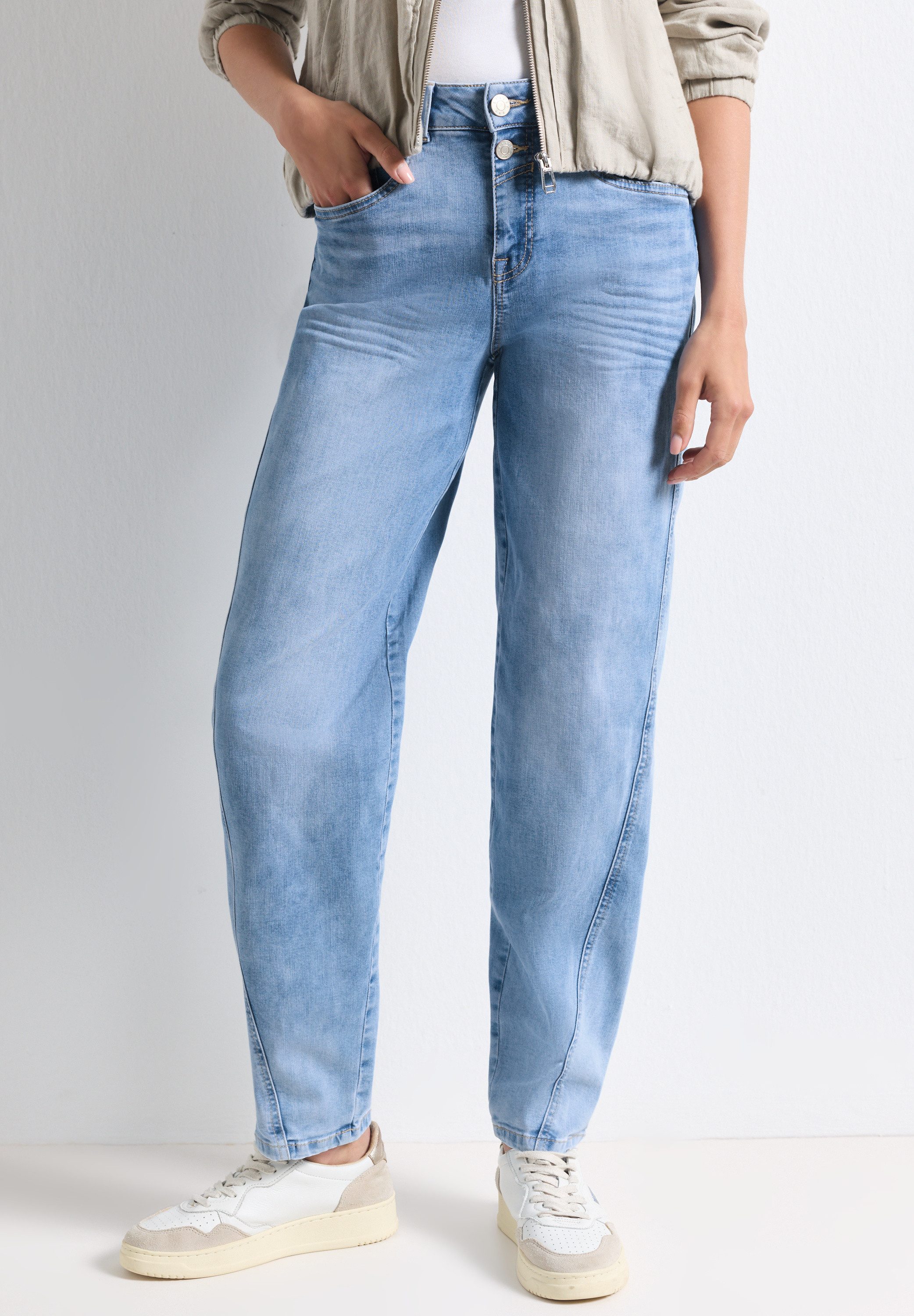 STREET ONE Loose-fit-Jeans High Waist – Bild 2 von 5