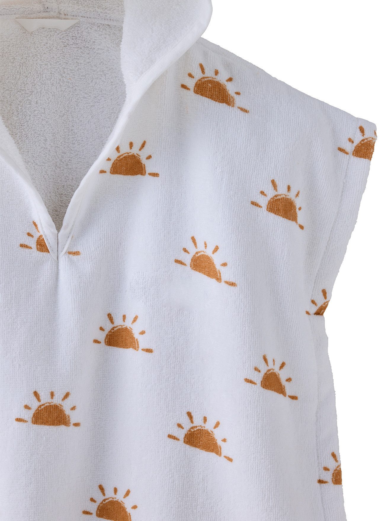 vertbaudet Badeponcho Baby Badeponcho mit Recycling-Baumwolle, Recycelte Baumwolle