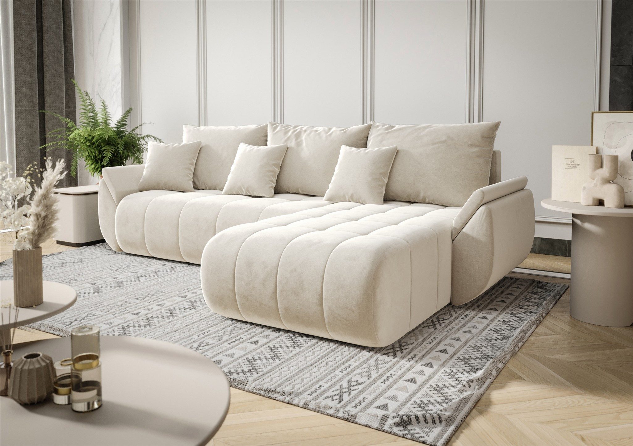 Fun Möbel Ecksofa Sofa Schlafsofa AKITA günstig online kaufen