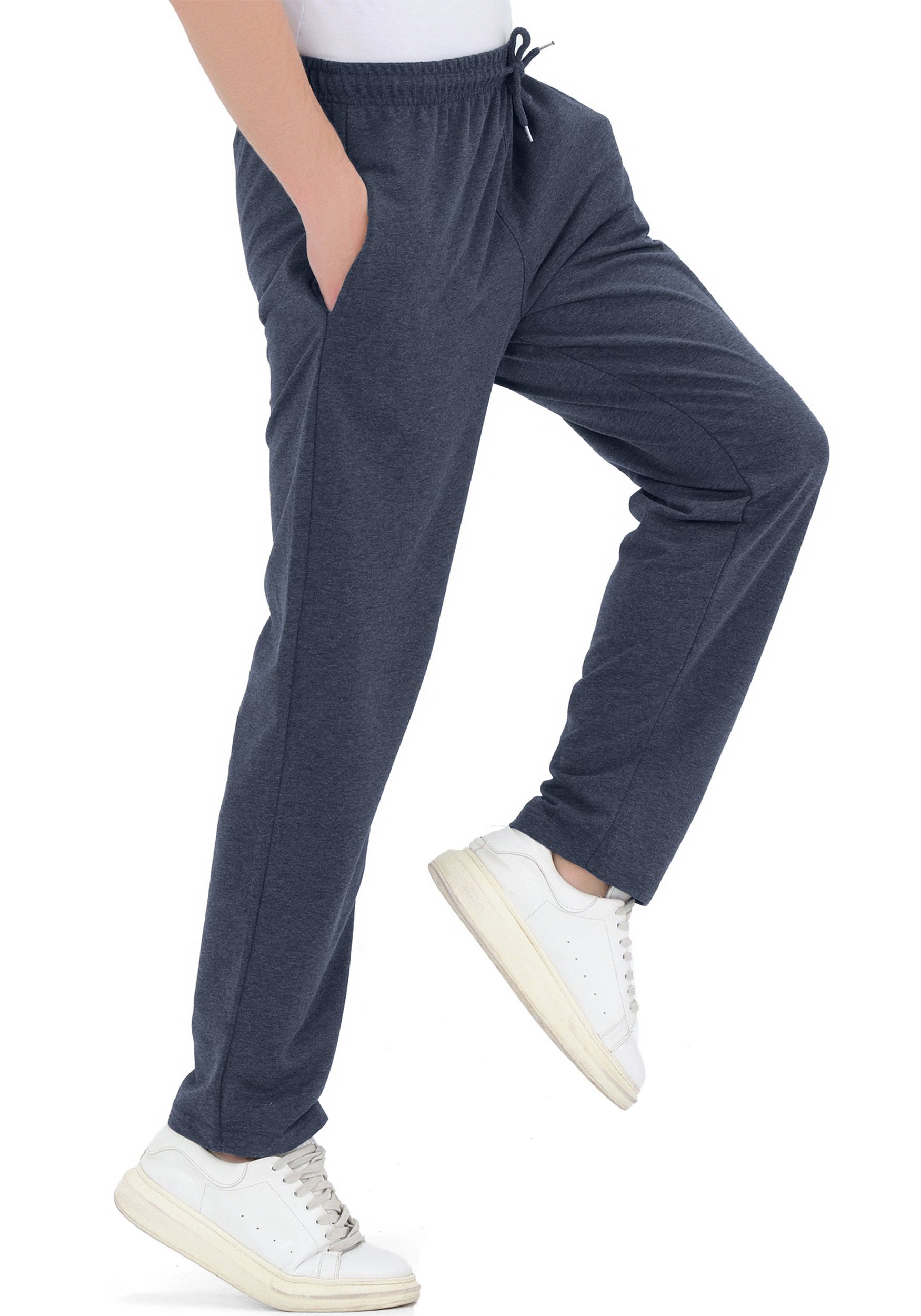 JEEL Jogginghose Sweathose Herren Sporthose Baumwolle