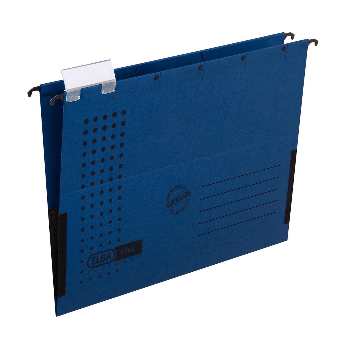 ELBA Dokumententasche ELBA 100560174 ELBA Hängetasche chic ULTIMATE, DIN A4, dunkelblau, 5er