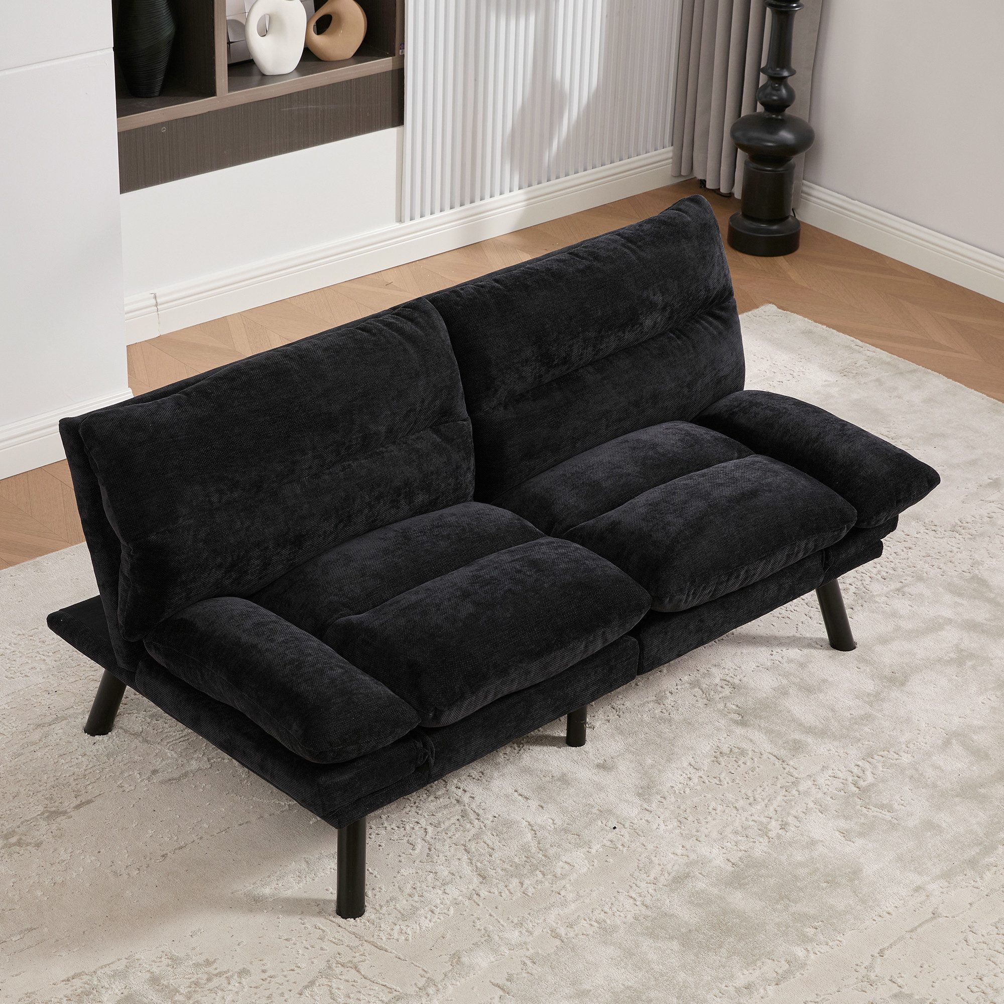 MODFU Sofa 2-Sitzer mit verstellbaren Armlehnen, Loungesofa, ergonomischer günstig online kaufen