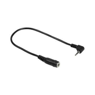 Hama Audio-Adapter, 2,5-mm-Klinken-Stecker - 3,5-mm-Klinken-Kupplung, Audio-Adapter