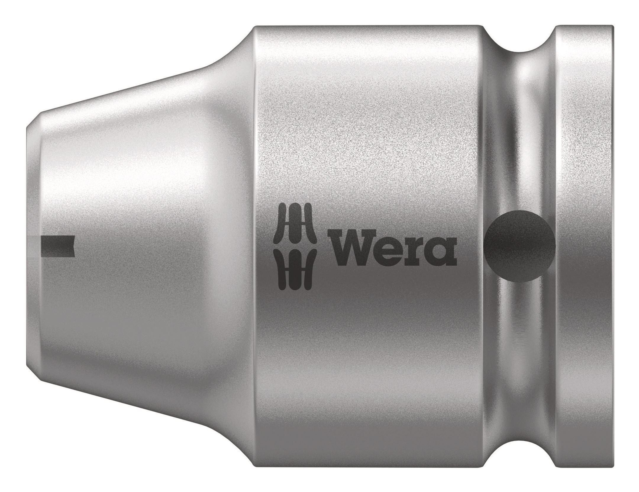 Wera 781 A/B Antriebsadapter – 1/4" Auf 3/8", Chrom-Vanadium, Mit Rändelung & Kugelrille