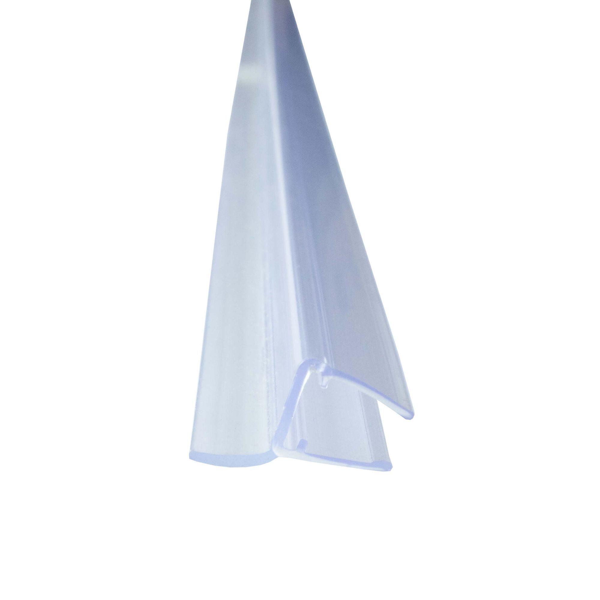 Bagnoxx Duschdichtung, L: 200 cm, (Duschdichtung Spaltdichtung, Türdichtung 200cm, 1-St), für Glas Duschtür, Duschlippe aus PVC, schimmelbeständig