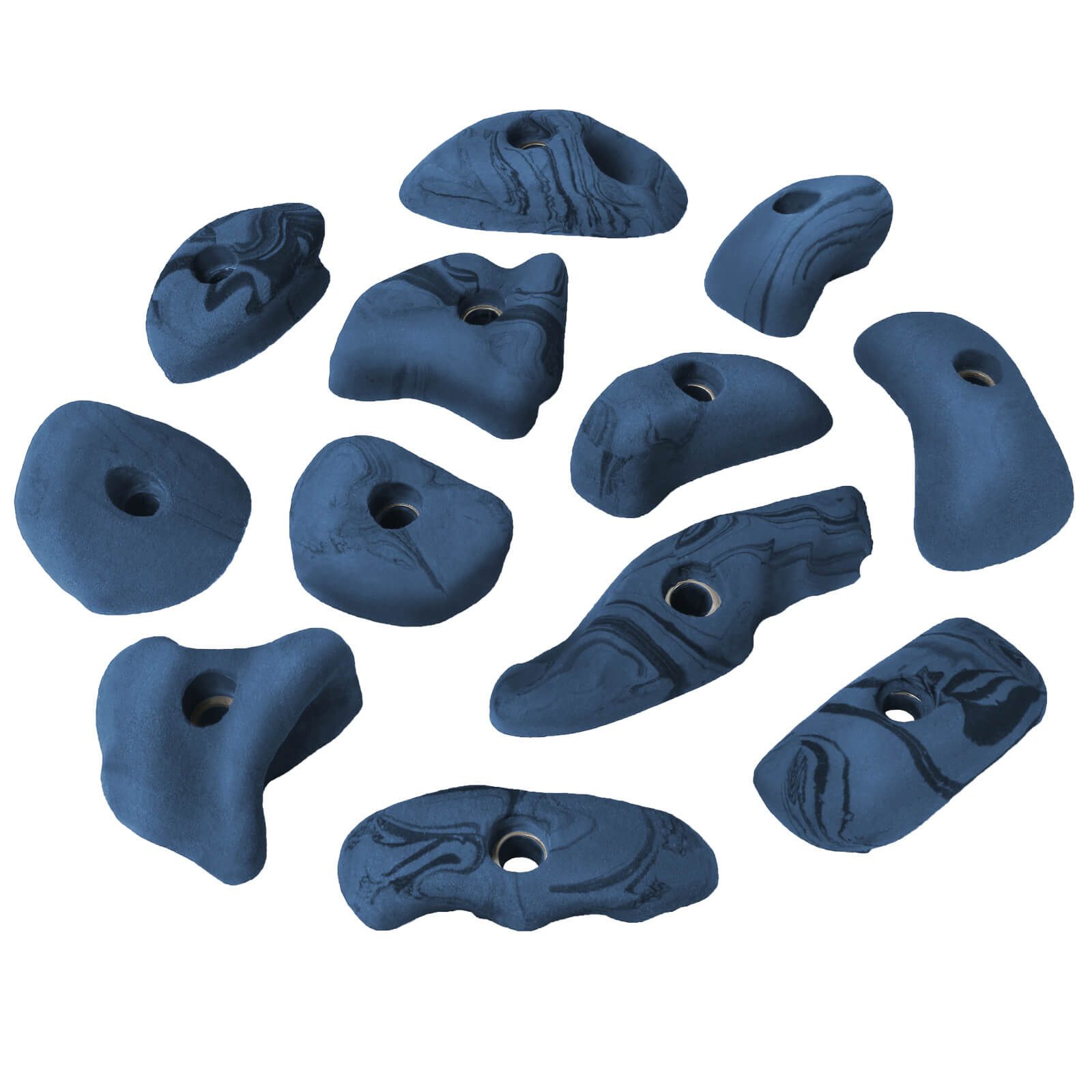 Klettergriff ALPIDEX 12 Klettergriffe in verschiedenen Größen und Formen