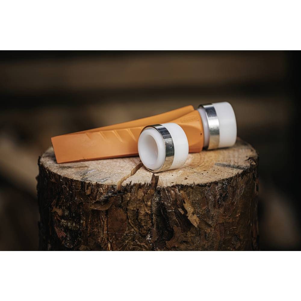 Fiskars Axt Dreh-Spaltkeil 1001615, mit Metallring