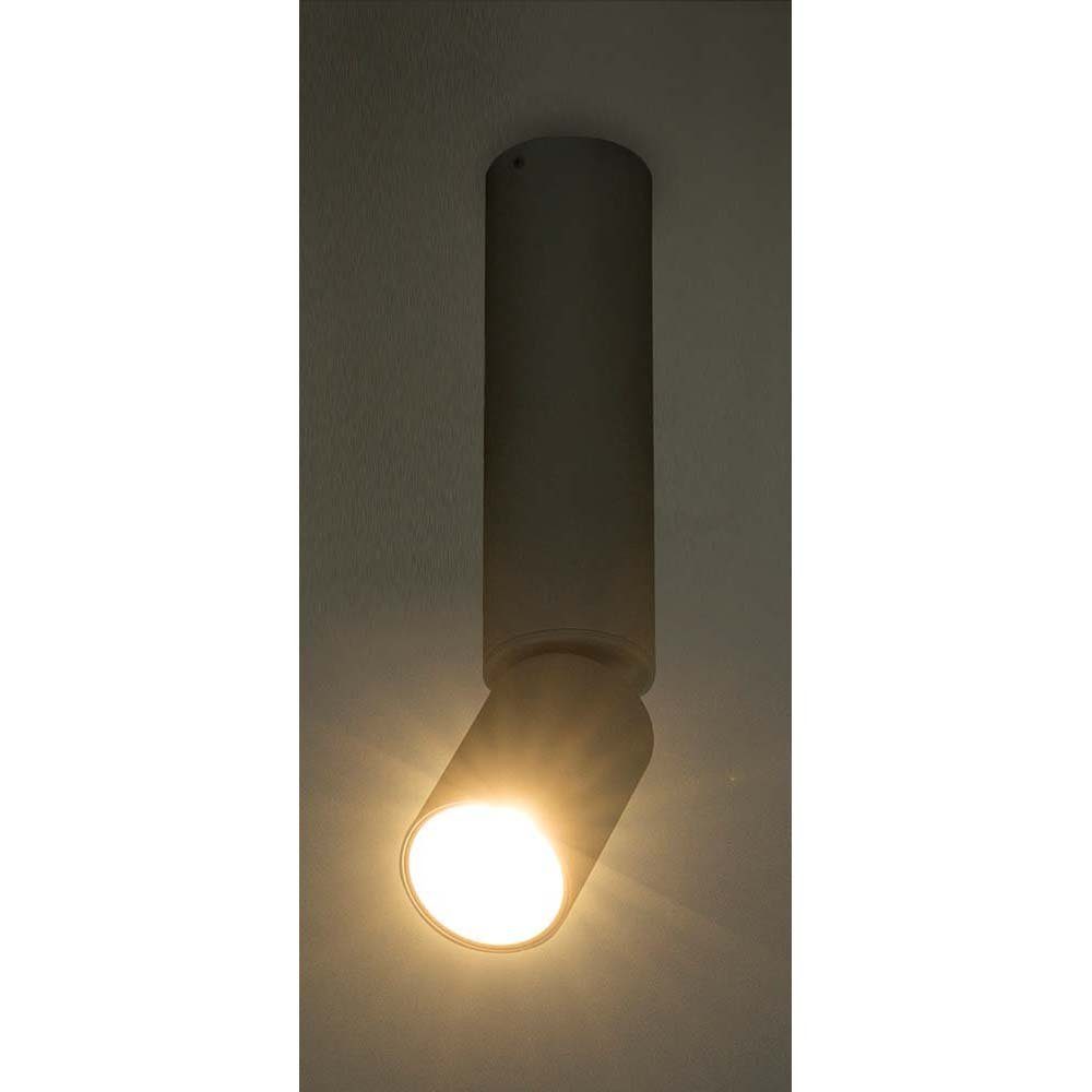 Weiß LED LED-Leuchtmittel Lampe Aluminium Decken Spot Metall LED fest etc-shop Beleuchtung Warmweiß, verbaut, Deckenleuchte, Leuchte