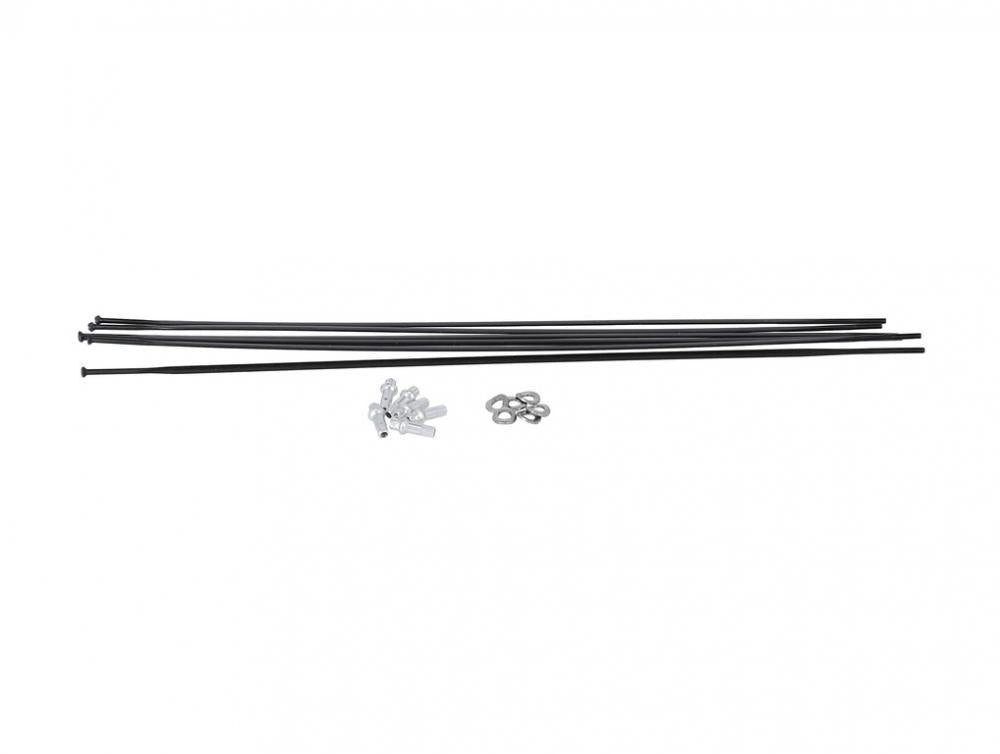 Laufrad DT Swiss Speichenkit für PR 1600 DICUT 21 mm schwarz - präzises Laufra