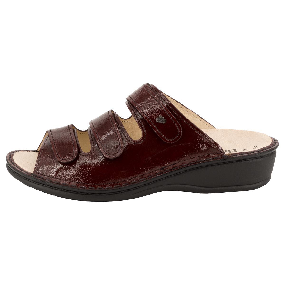 Finn Comfort PISA Pantolette (1-tlg) Pantoletten - Drei Klettverschlüsse für optimalen Halt