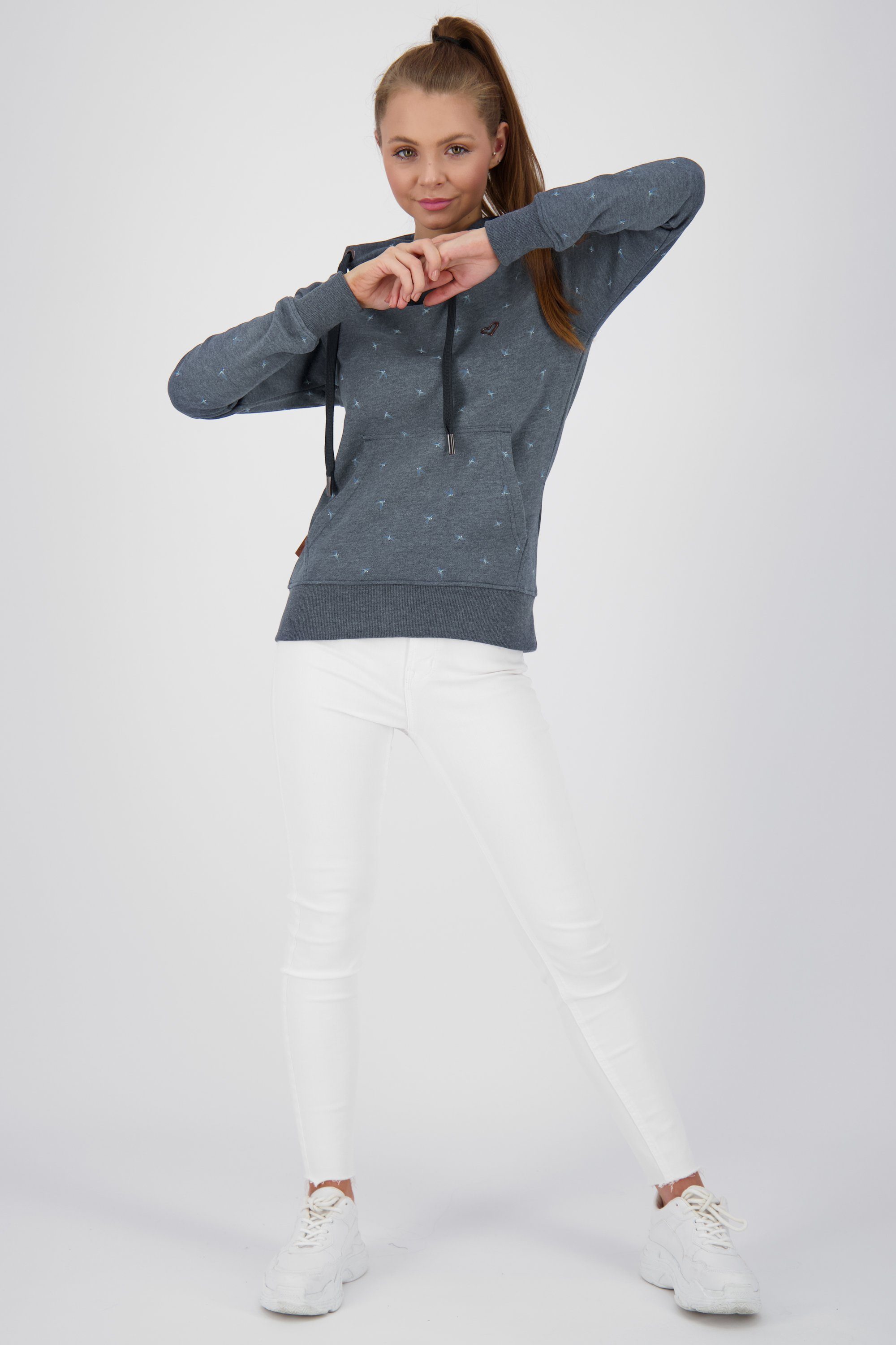 marine Alife & B Kapuzensweatshirt, Sweatshirt Damen Kickin SarahAK Sweatshirt Kapuzensweatshirt