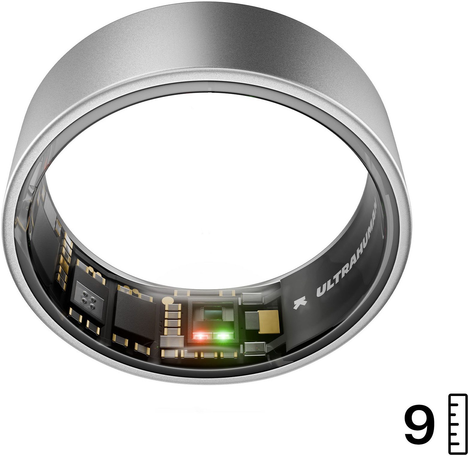 Ultrahuman Activity Tracker Ring AIR - Größe 9
