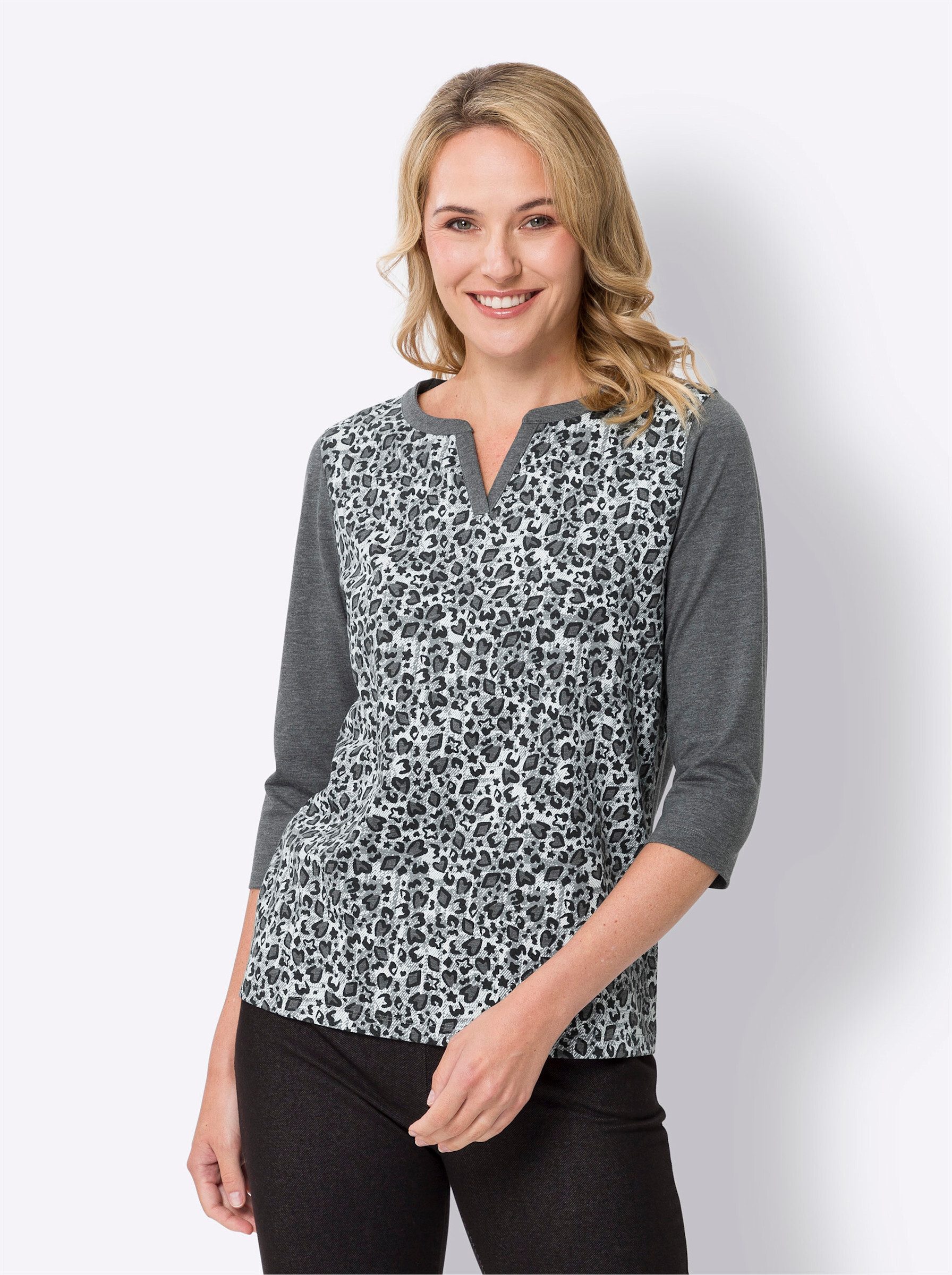 Sieh an! T-Shirt 3/4-Arm-Shirt günstig online kaufen
