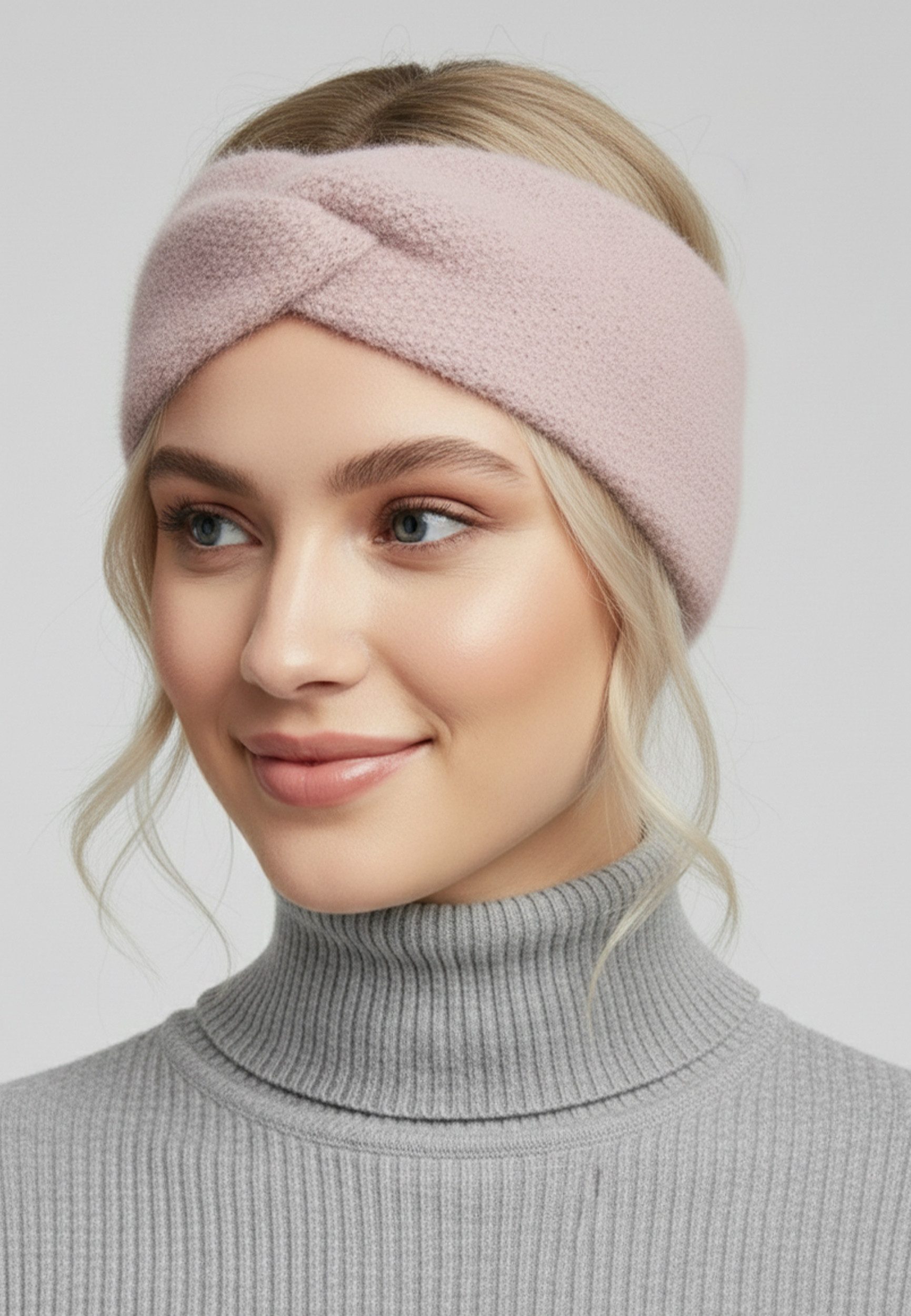 Faera Stirnband Strickdesign mit Knotenoptik für kalte Tage (1-St., modisch) 430085_Stirnband