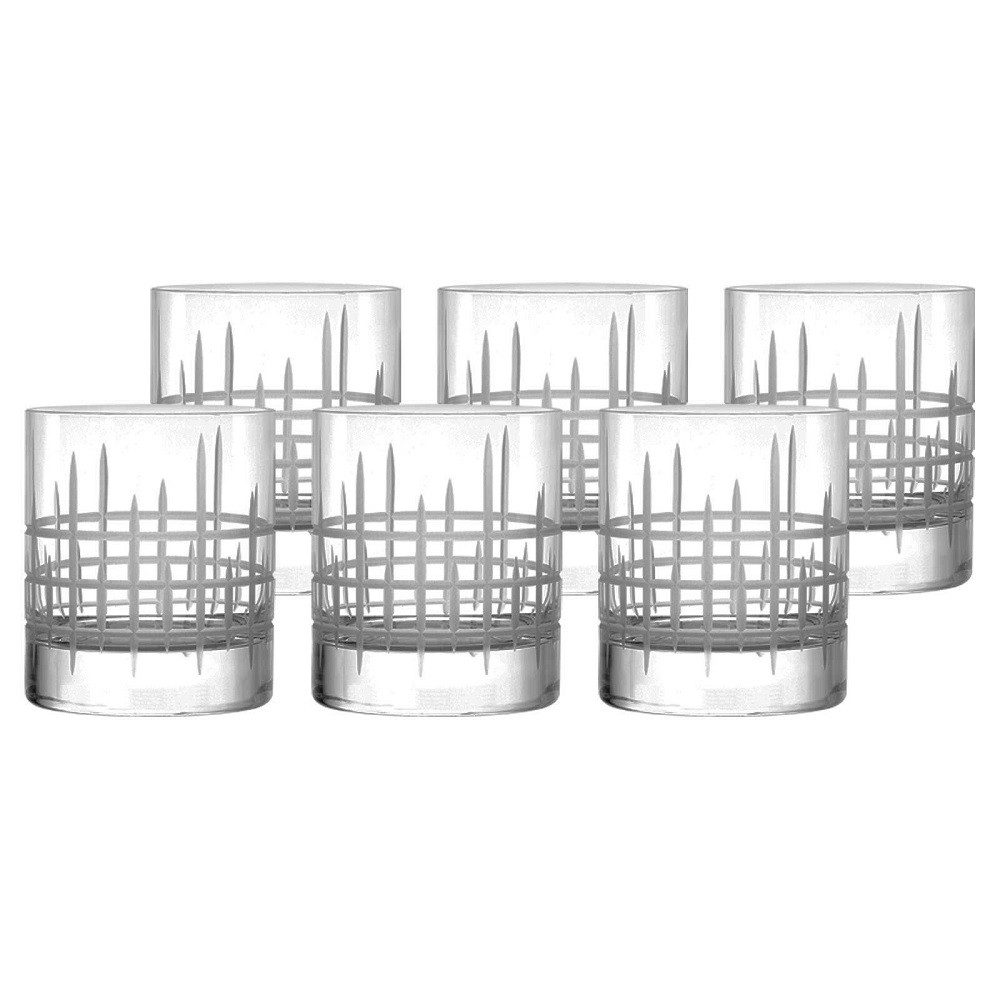 Stölzle Schnapsglas Stölzle Lausitz New York Bar Manhatten Whisky pur 320 ml 6er Set, Glas
