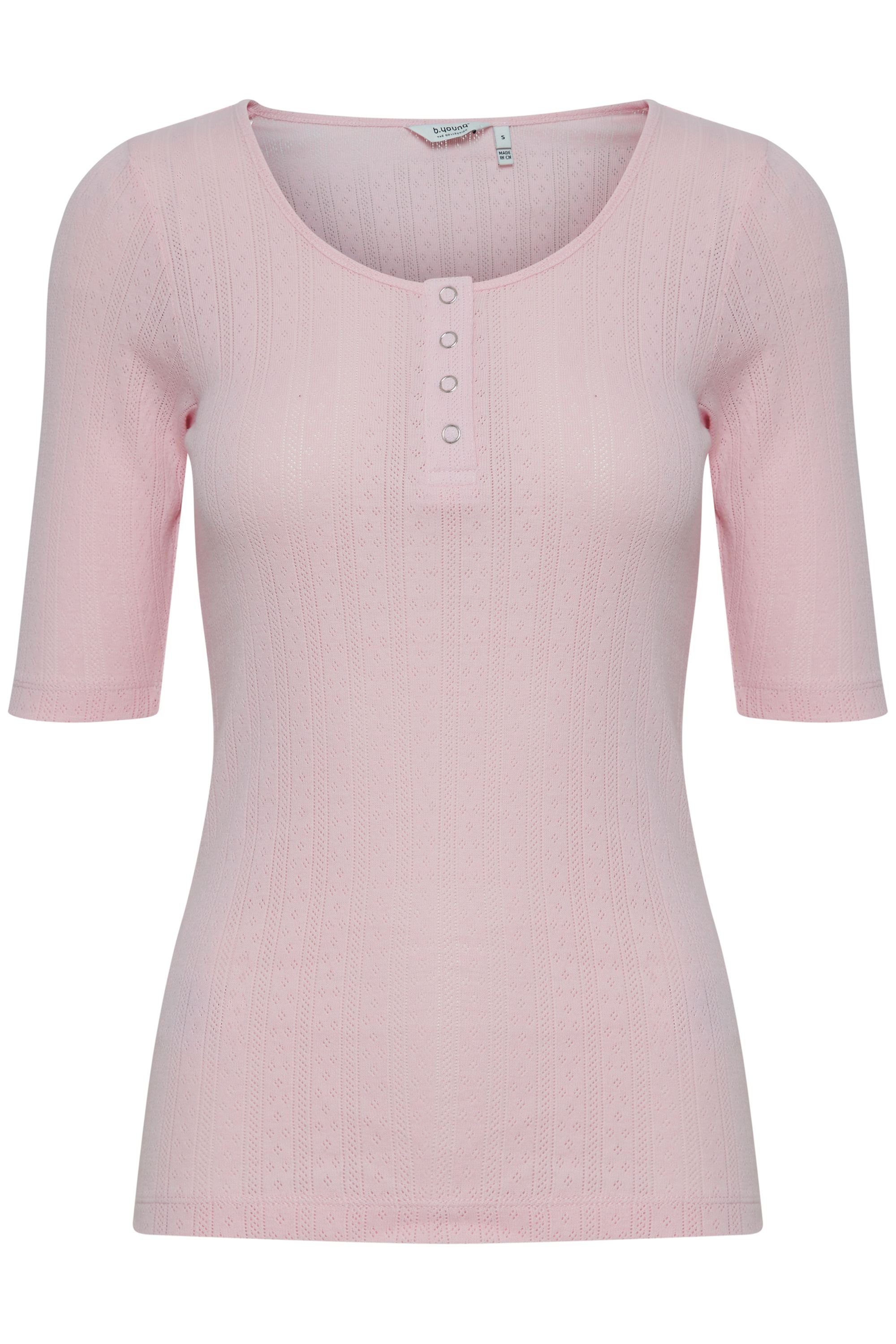 (132804) BYPRISHA -20811277 TSHIRT Parfait Rundhalsshirt Pink b.young