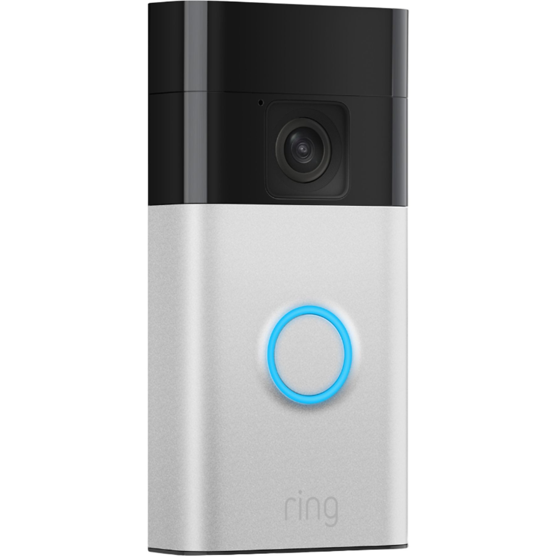 Ring IP-Überwachungskamera Battery Doorbell Akku Videotürklingel, WLAN Alexa kompatibel Bronze (HD-Video Nachtsicht Einfache Installation)